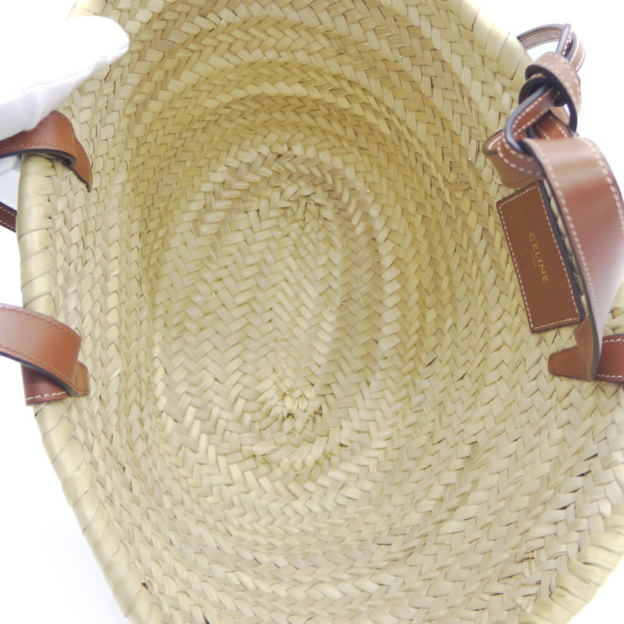 Celine Celine Teen Triomphe Classic Panier Shoulder Bag 19400 2DUI 04LU Size ONE SIZE - 7 Thumbnail