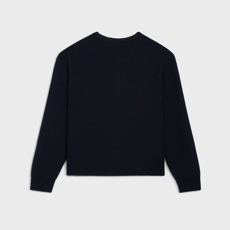 Celine cardigan jacket in wool navy Size US XS / EU 42 / 0 - 2 Thumbnail