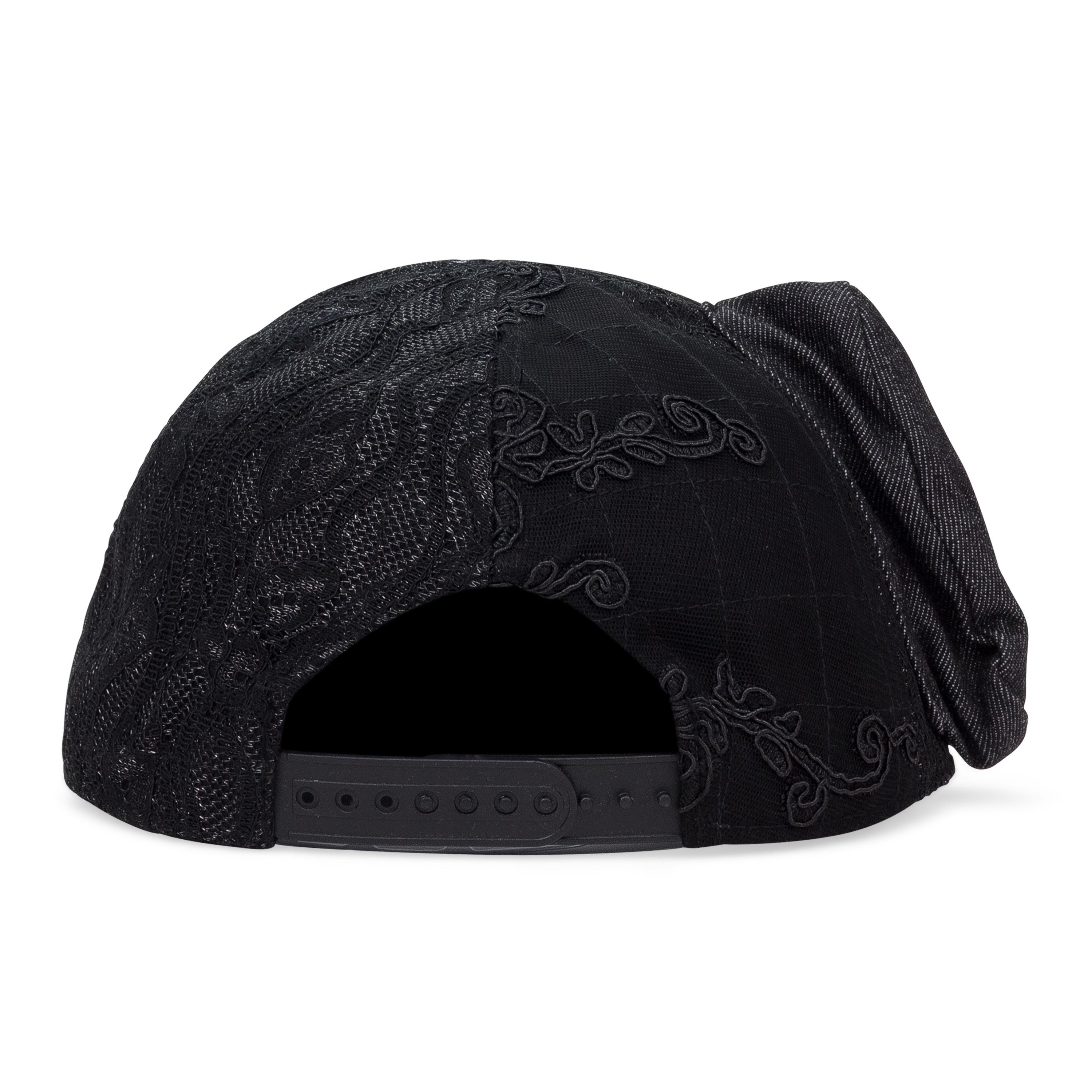 Who Decides War Who Decides War BLACK DISTRESSED BASEBALL CAP SIZE OS Size ONE SIZE - 2 Thumbnail