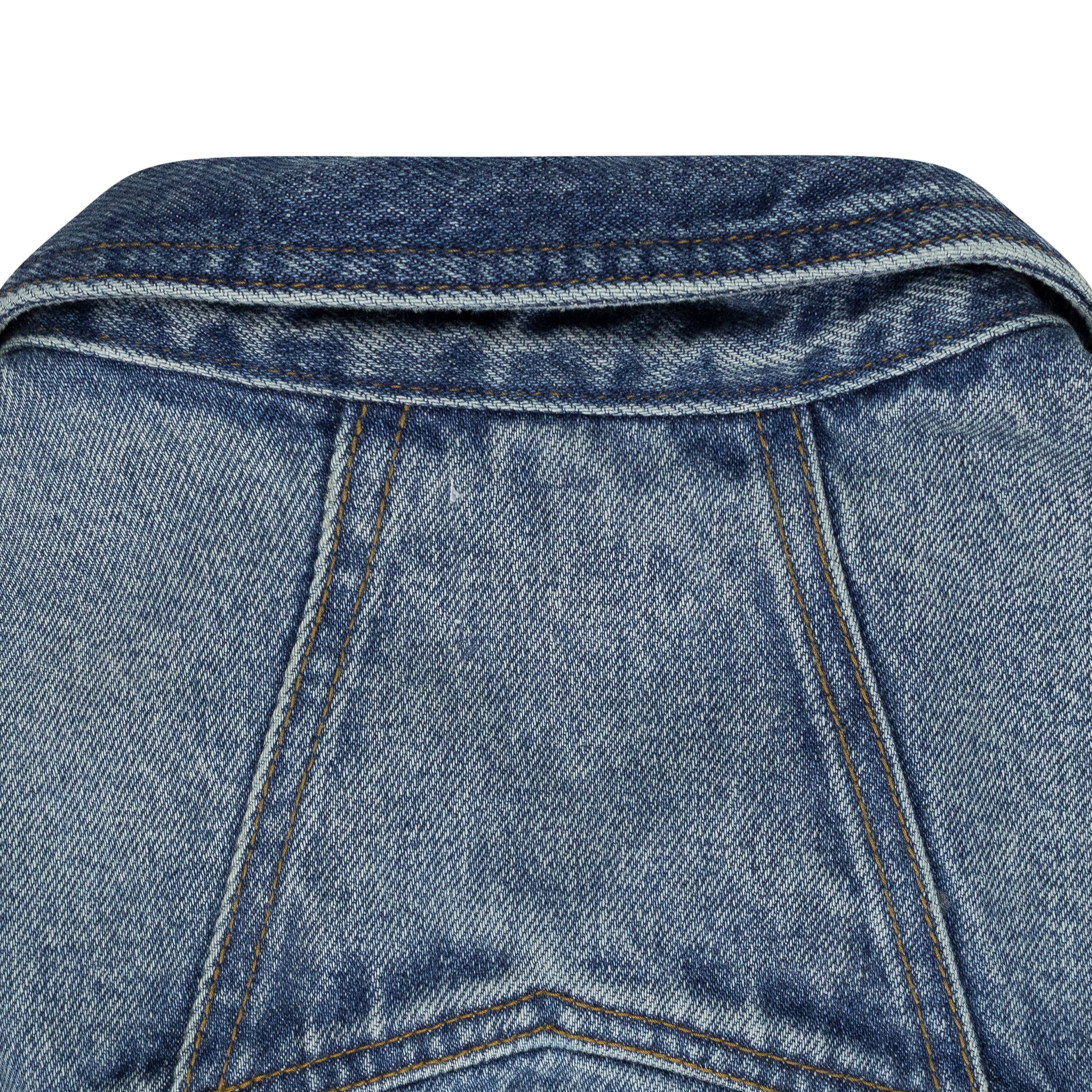 Rhude Rhude INDIGO OVERSIZED DENIM TRUCKER JACKET SIZE XS Size US XS / EU 42 / 0 - 4 Thumbnail