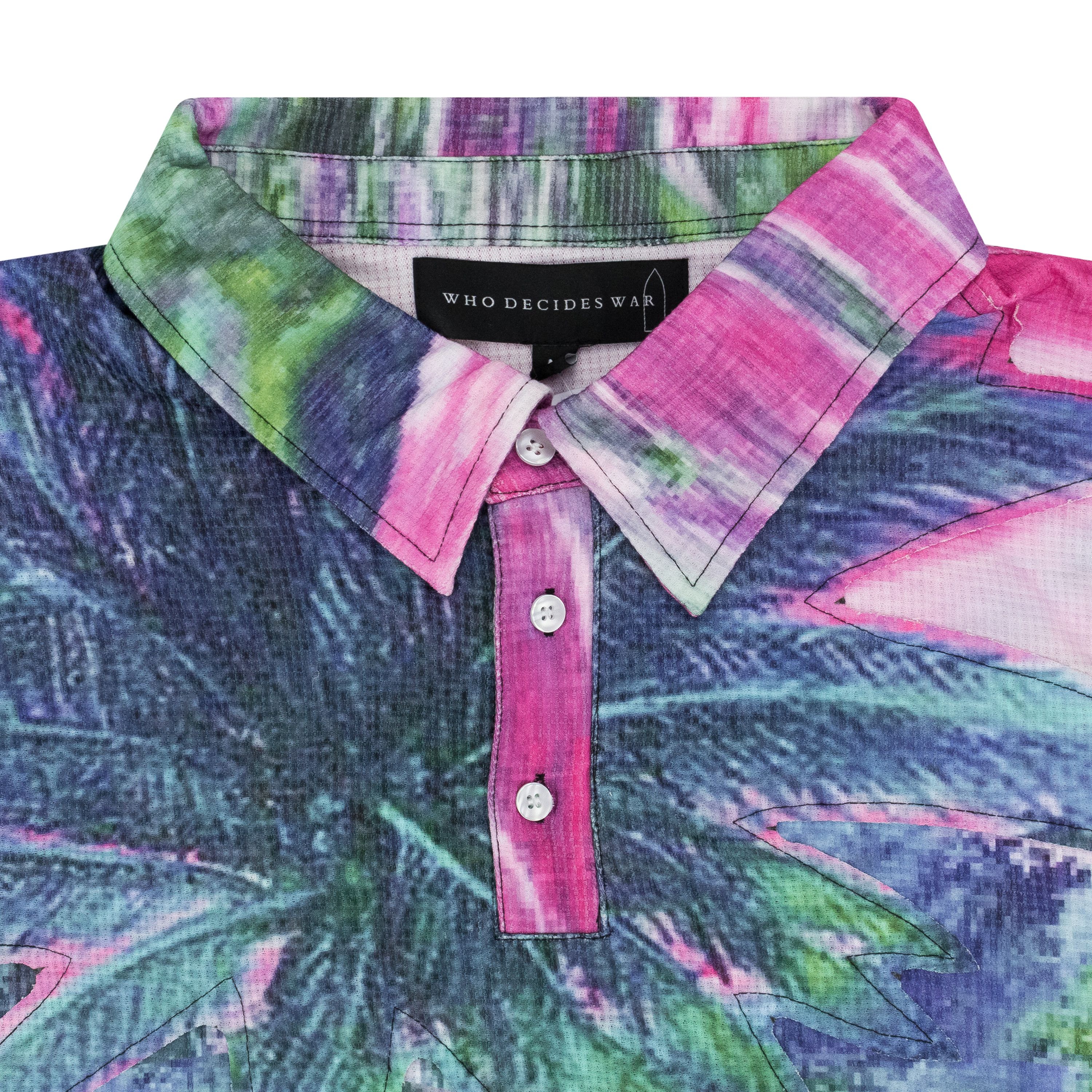Who Decides War Who Decides War MULTICOLOR COASTLINE POLO SHIRT SIZE M Size US M / EU 48-50 / 2 - 3 Thumbnail