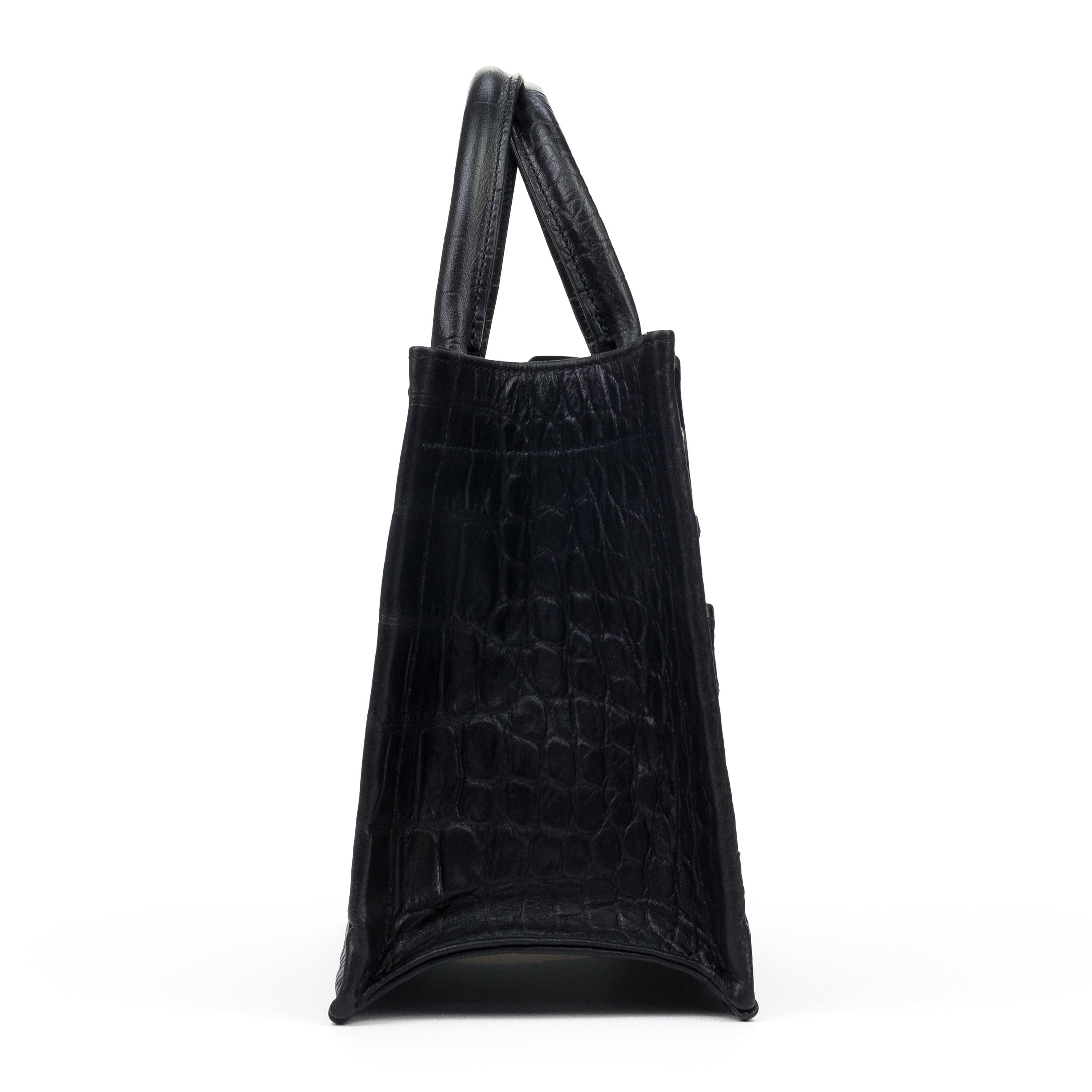 Who Decides War Who Decides War BLACK ARCH TOTE MINI MESSENGER BAG SIZE OS Size ONE SIZE - 4 Thumbnail
