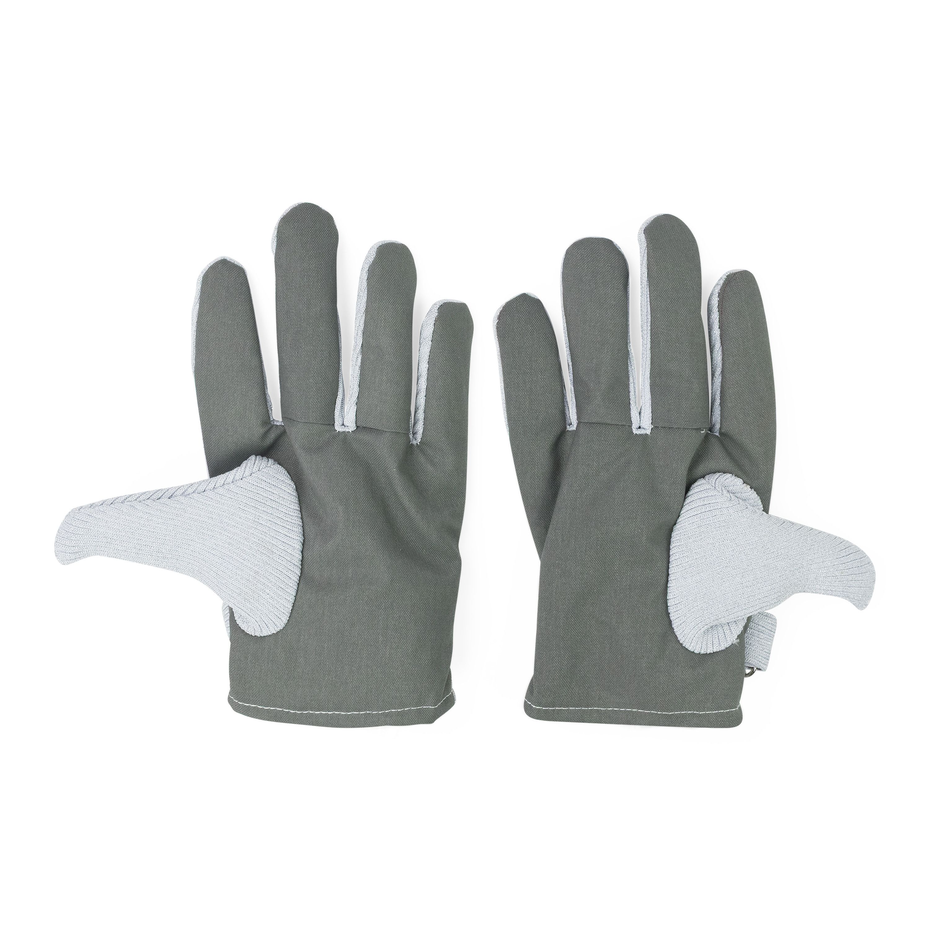 Who Decides War Who Decides War Grey Armor Gloves SIZE OS Size ONE SIZE - 2 Thumbnail