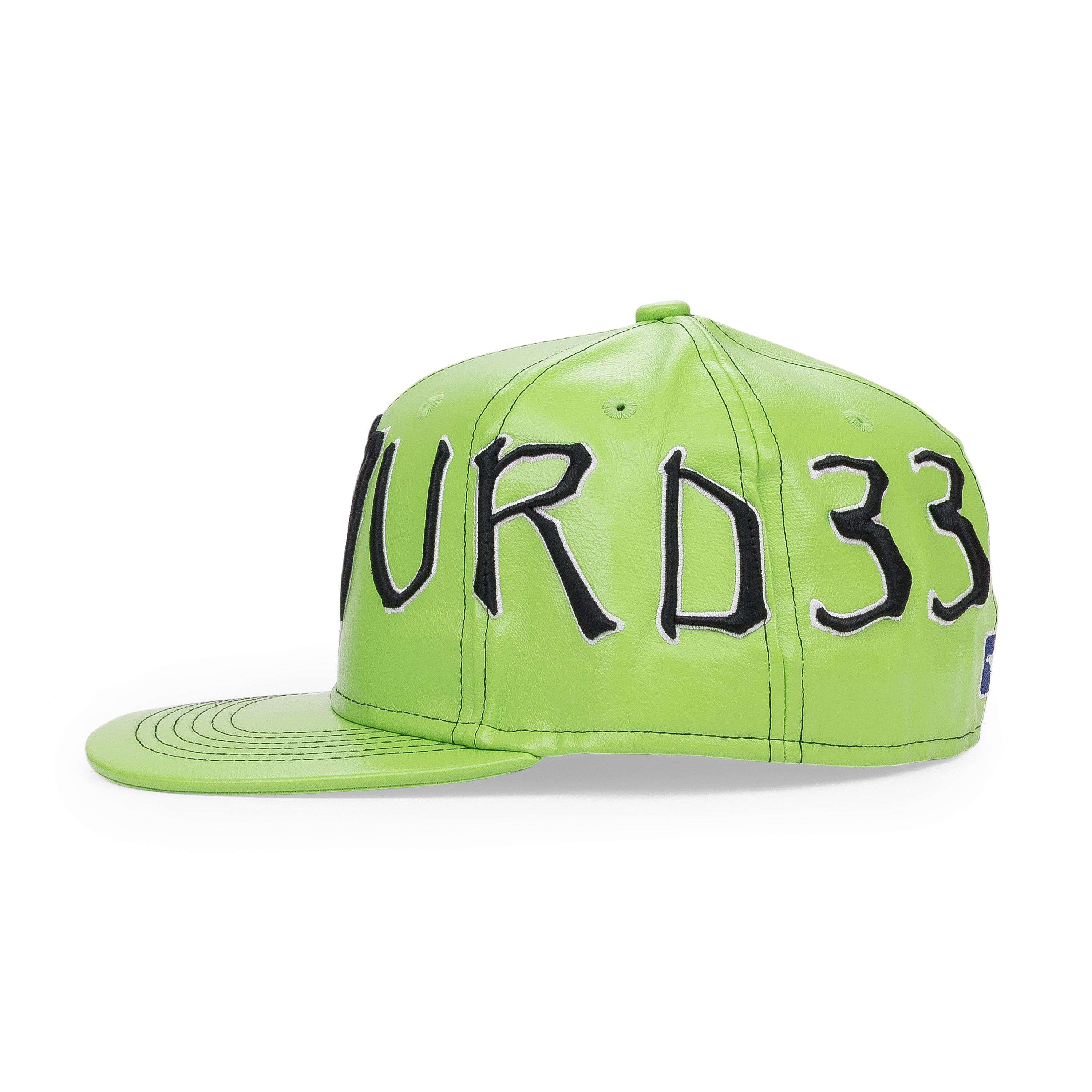 murd333r.fm murd333r.fm Green Monster Energy Hat SIZE 7_1-8 Size ONE SIZE - 3 Thumbnail