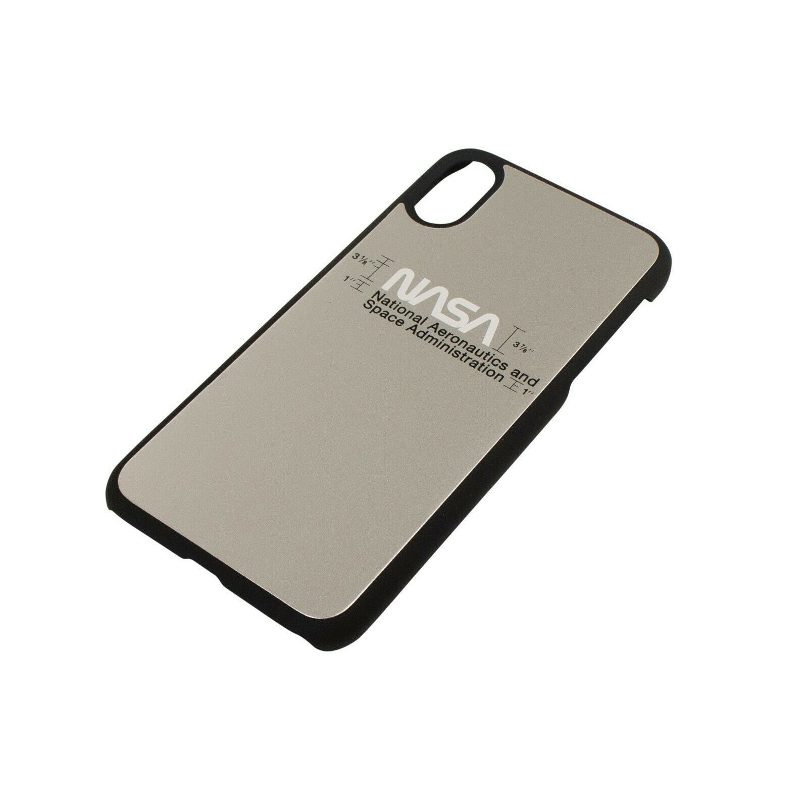 Heron Preston Heron Preston Silver NASA Print iPhone XS Phone Case Size ONE SIZE - 3 Thumbnail