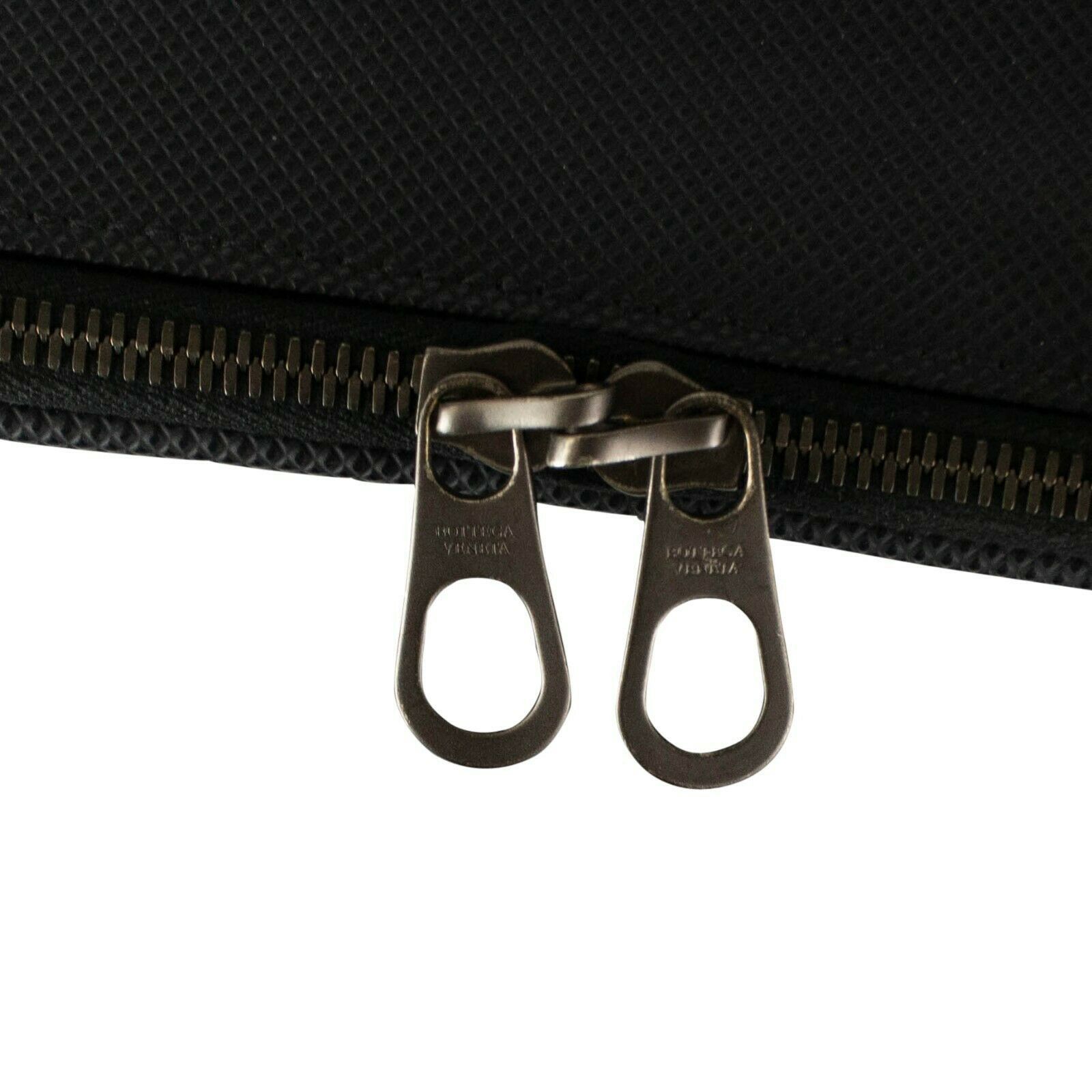 Bottega Veneta Bottega Veneta Blue Rubberized Canvas 'Marco Polo' Suitcase Luggage Size ONE SIZE - 4 Thumbnail
