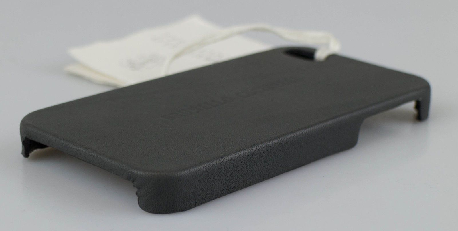 Brunello Cucinelli Brunello Cucinelli Ash Gray Leather Iphone Case Size ONE SIZE - 3 Thumbnail