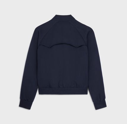 Celine blouson jacket in diagonal wool ink Size US M / EU 48-50 / 2 - 2 Thumbnail