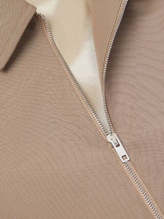 Celine triomphe blouson jacket in wool twill camel Size US XS / EU 42 / 0 - 4 Thumbnail