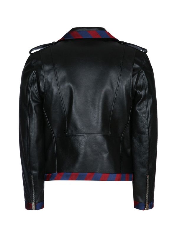 Celine braided biker in calfskin black Size US S / EU 44-46 / 1 - 2 Thumbnail