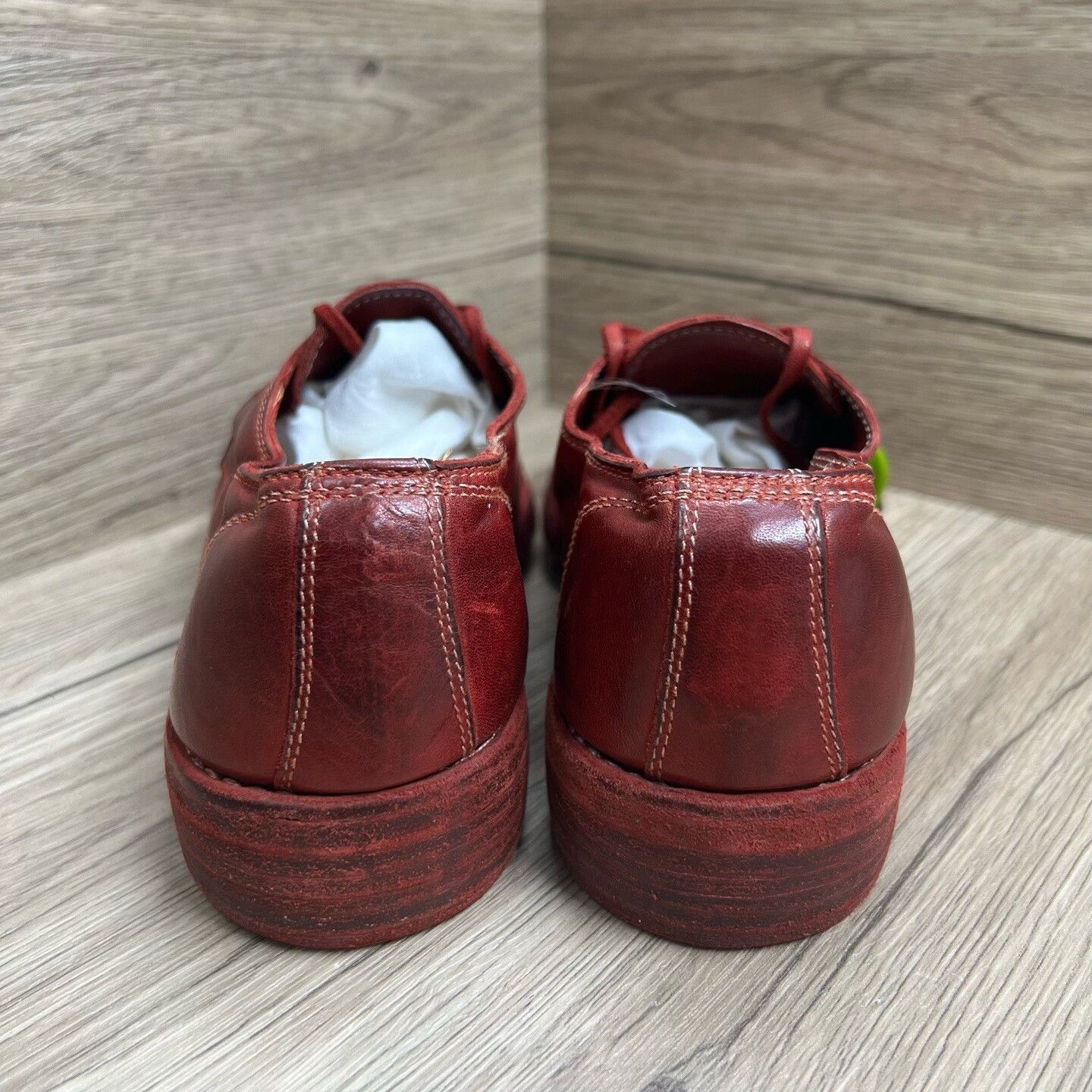 Guidi Guidi Red Lowtop Sneakers us_8 Women Size US 8 / IT 38 - 4 Thumbnail
