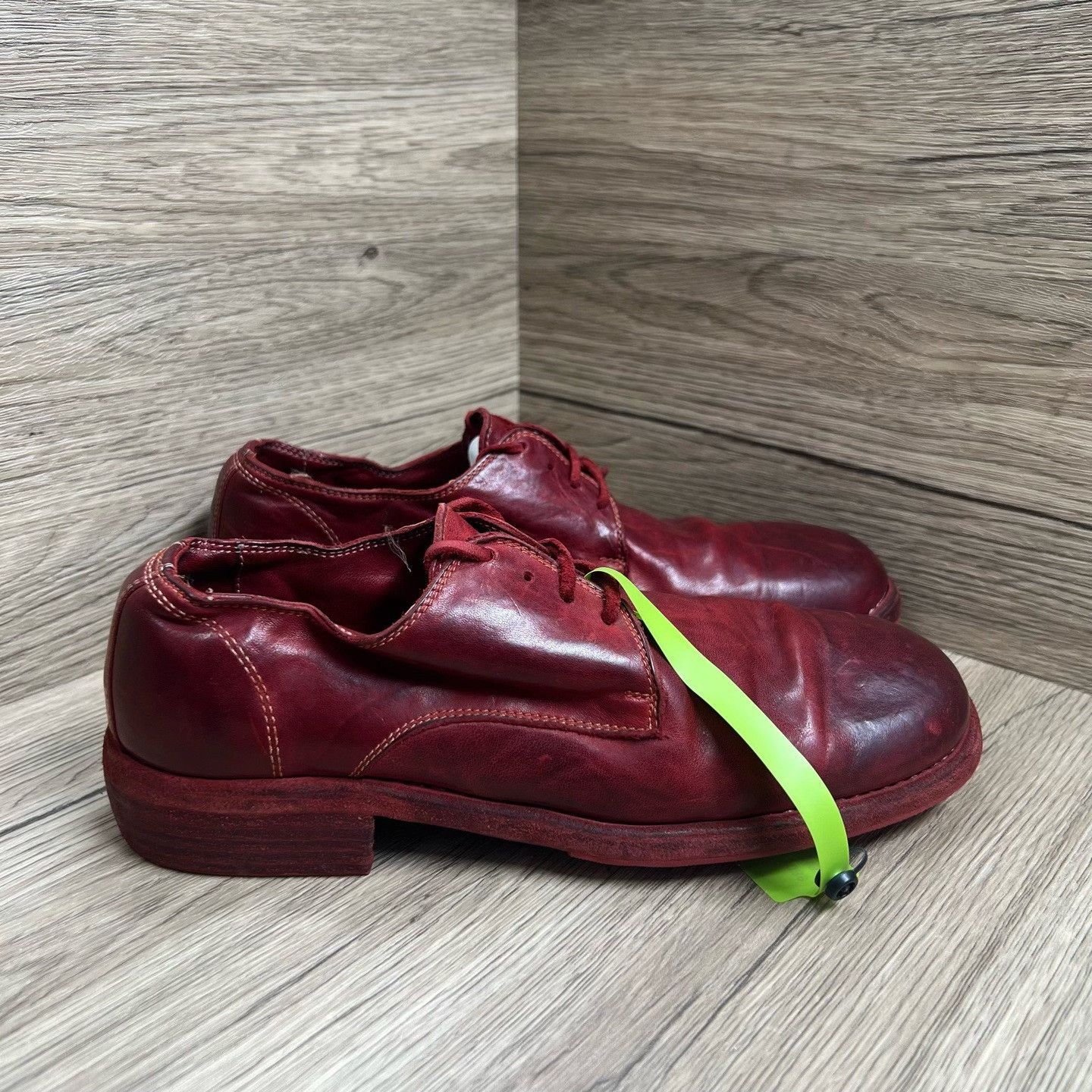Guidi Guidi Red Lowtop Sneakers us_8 Women Size US 8 / IT 38 - 3 Thumbnail