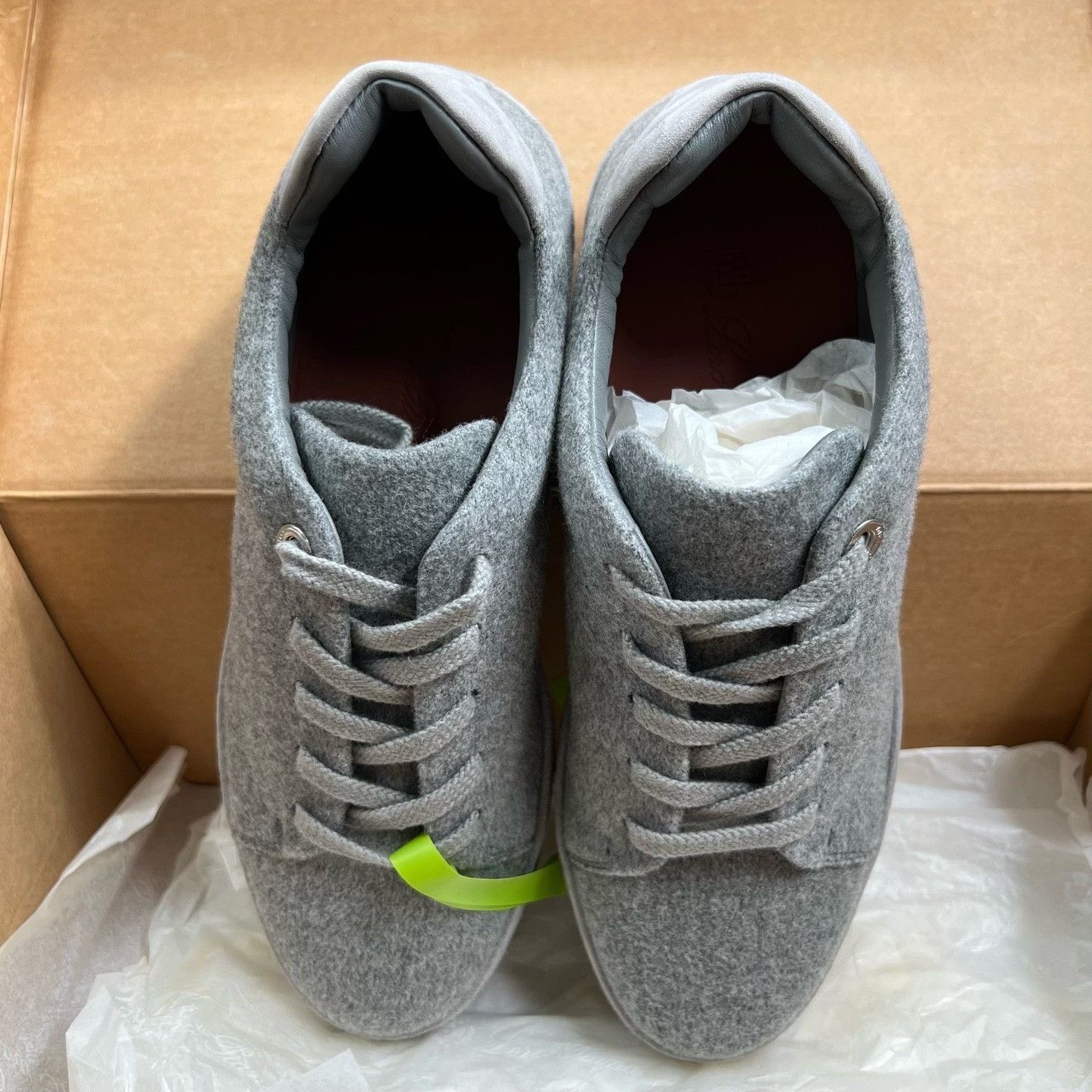 Loro Piana Loro Piana Gray Lowtop Sneakers us_7 Women Size US 7 / IT 37 - 2 Thumbnail