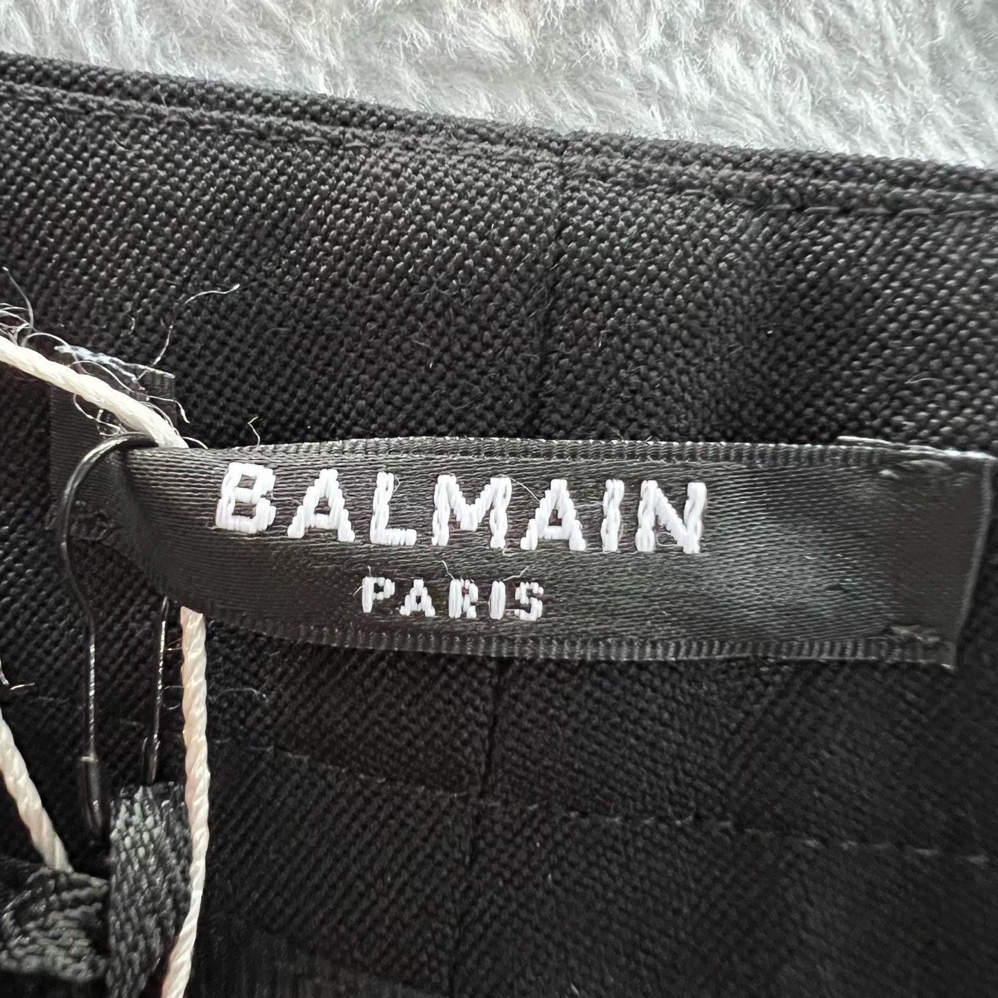 Balmain Balmain Black Skirt 40 Women Size 40" / US 18 - 3 Thumbnail