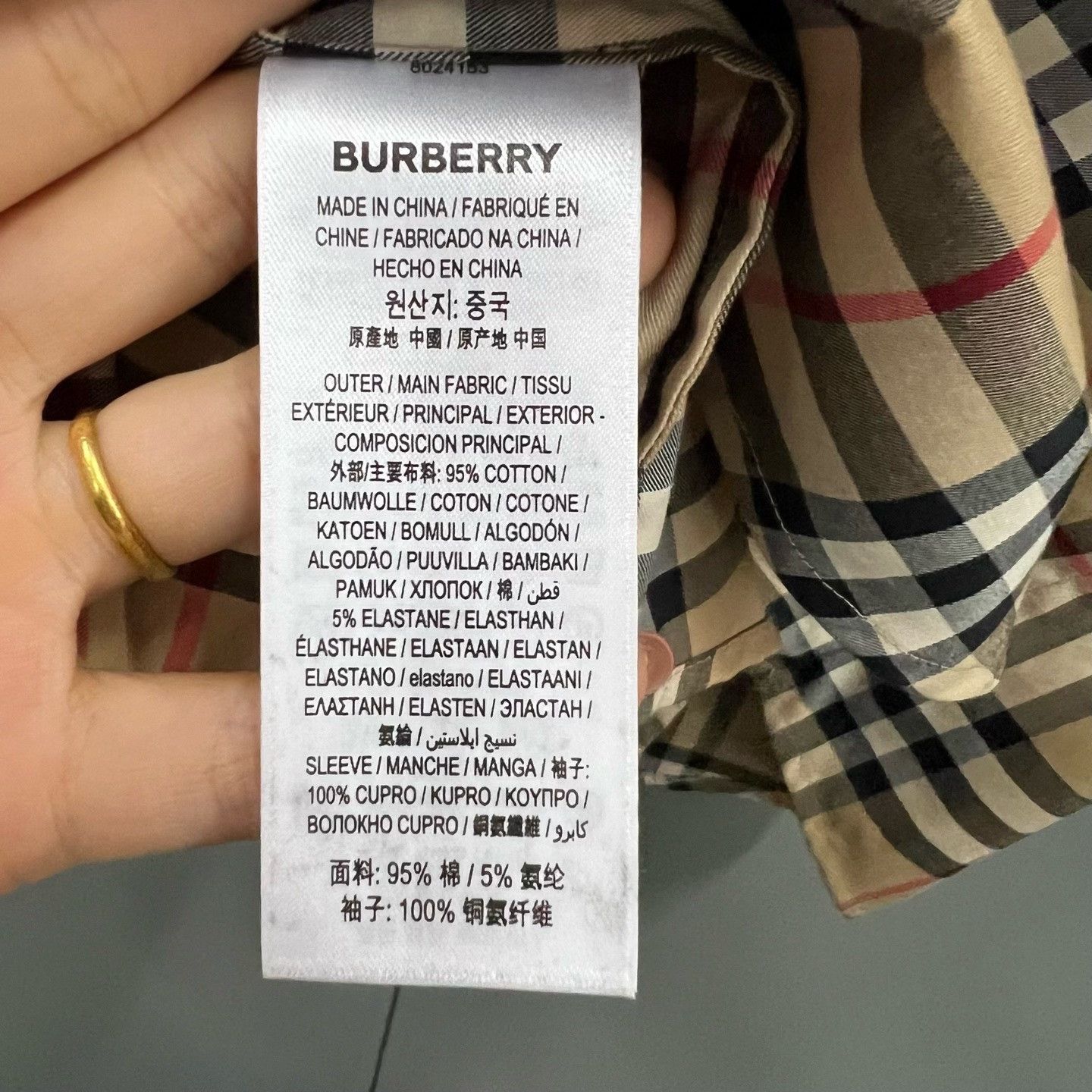 Burberry Burberry Patchwork Plaid Shirt xxs Men Size US XXS / EU 40 - 3 Thumbnail