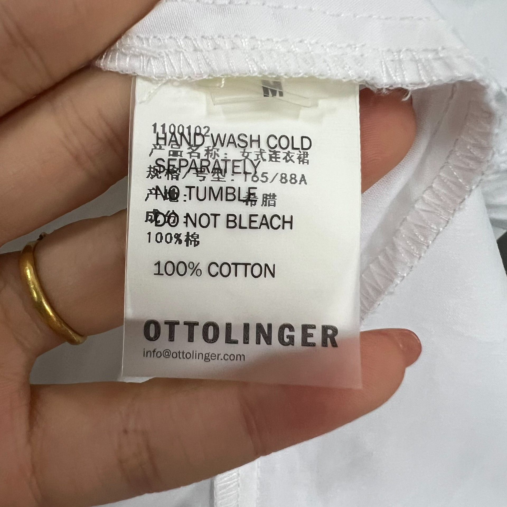 Burberry Burberry White Dress M Women Size M / US 6-8 / IT 42-44 - 3 Thumbnail