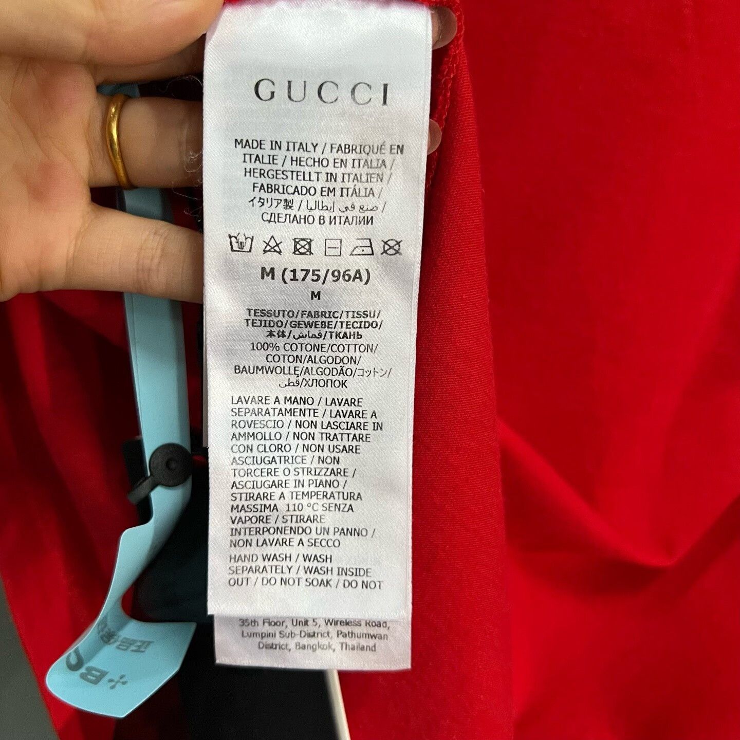 Gucci Gucci Retro Printed Red T-Shirt M Women Size M / US 6-8 / IT 42-44 - 4 Thumbnail