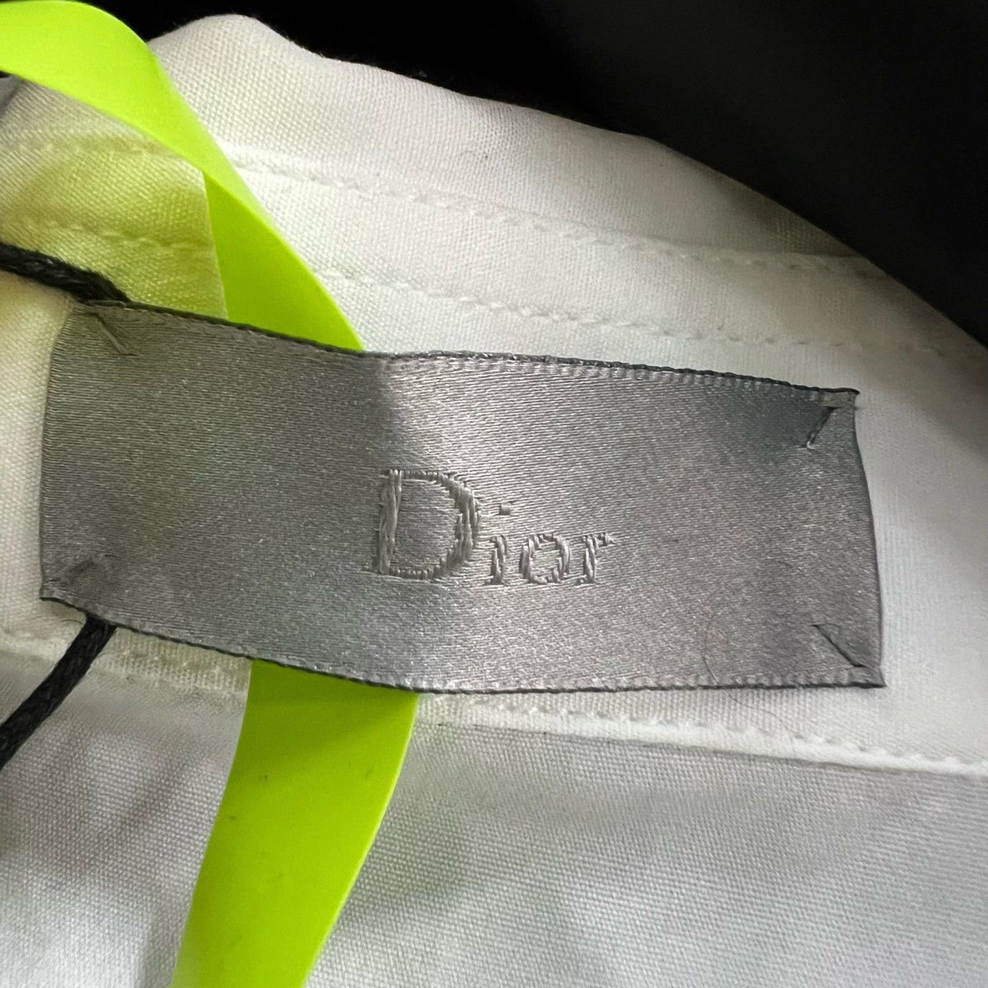 Dior Dior Embroidered White Shirt xxs Men Size US XXS / EU 40 - 4 Thumbnail