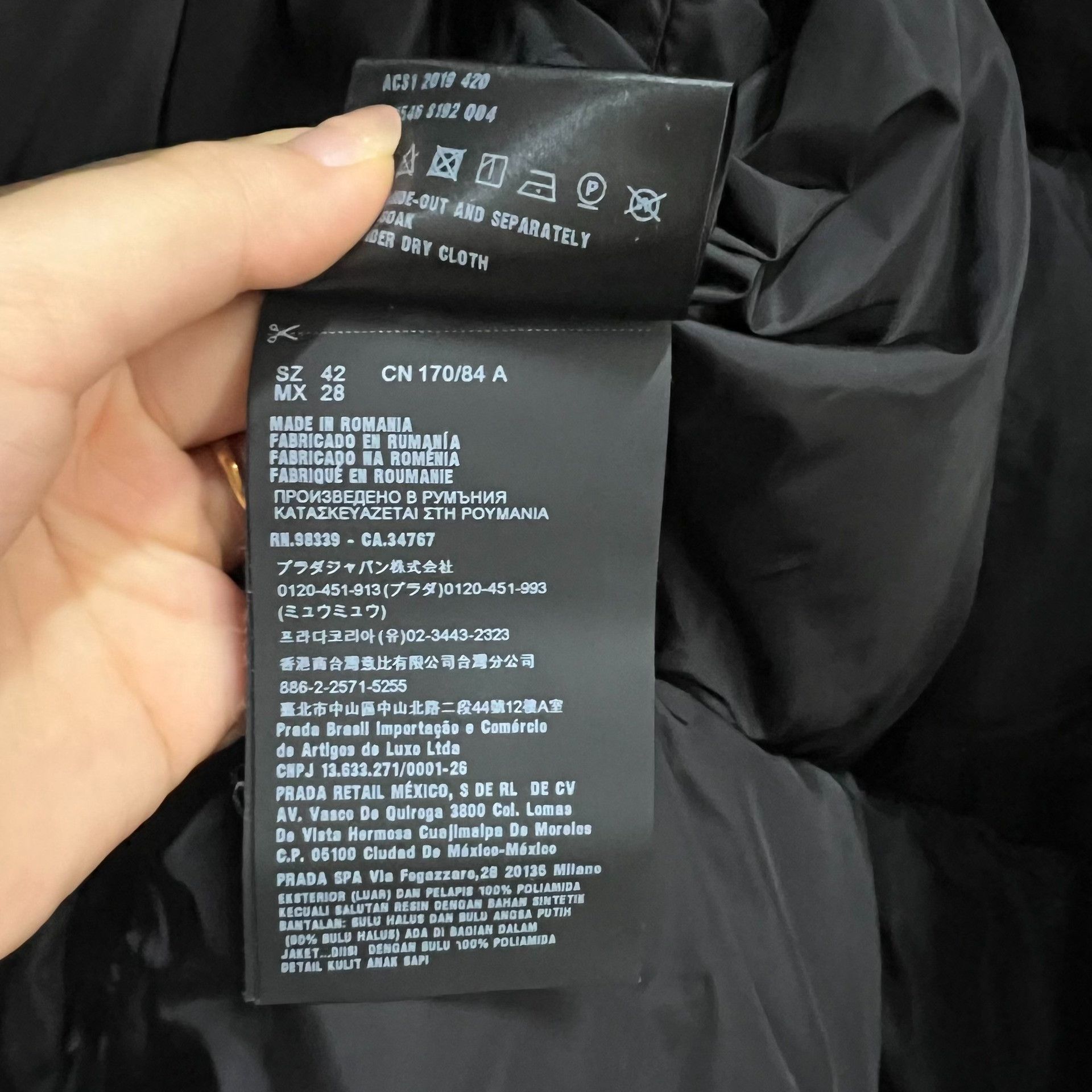 Prada Prada Down Black Heavy Coat xs Men Size US XS / EU 42 / 0 - 5 Thumbnail