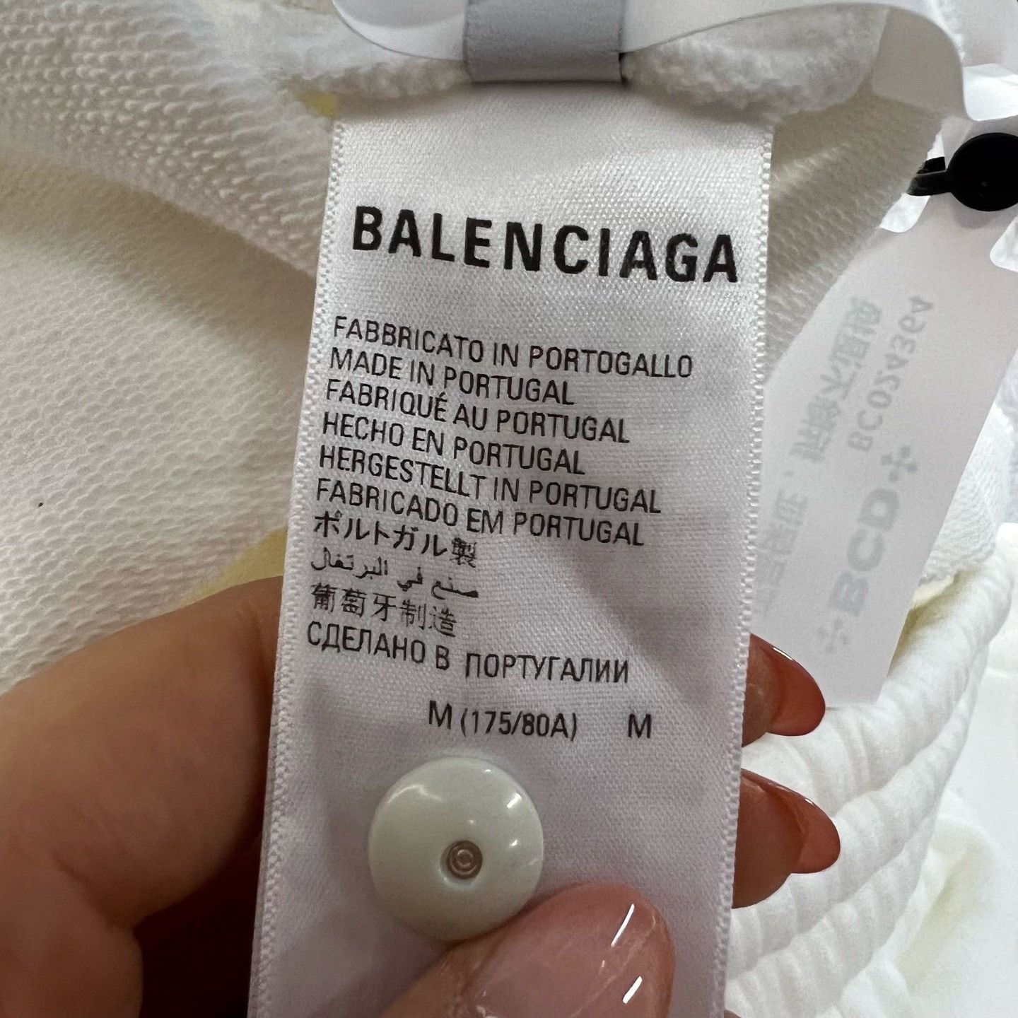 Balenciaga Balenciaga Retro Embroidered White Pants 24 Women Size 24" / US 00 / IT 34 - 5 Thumbnail