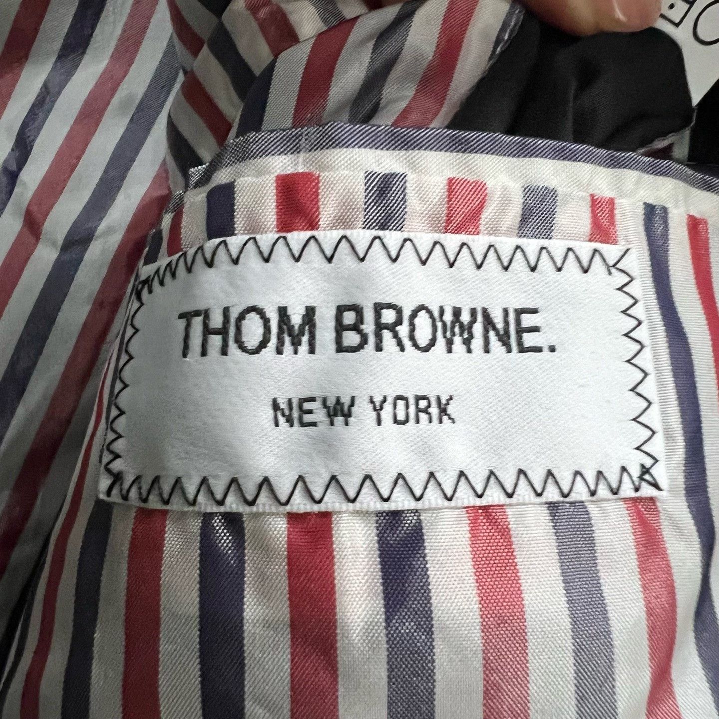 Thom Browne Thom Browne Printed Graphic Brown Light Jacket xxs Men Size US XXS / EU 40 - 4 Thumbnail