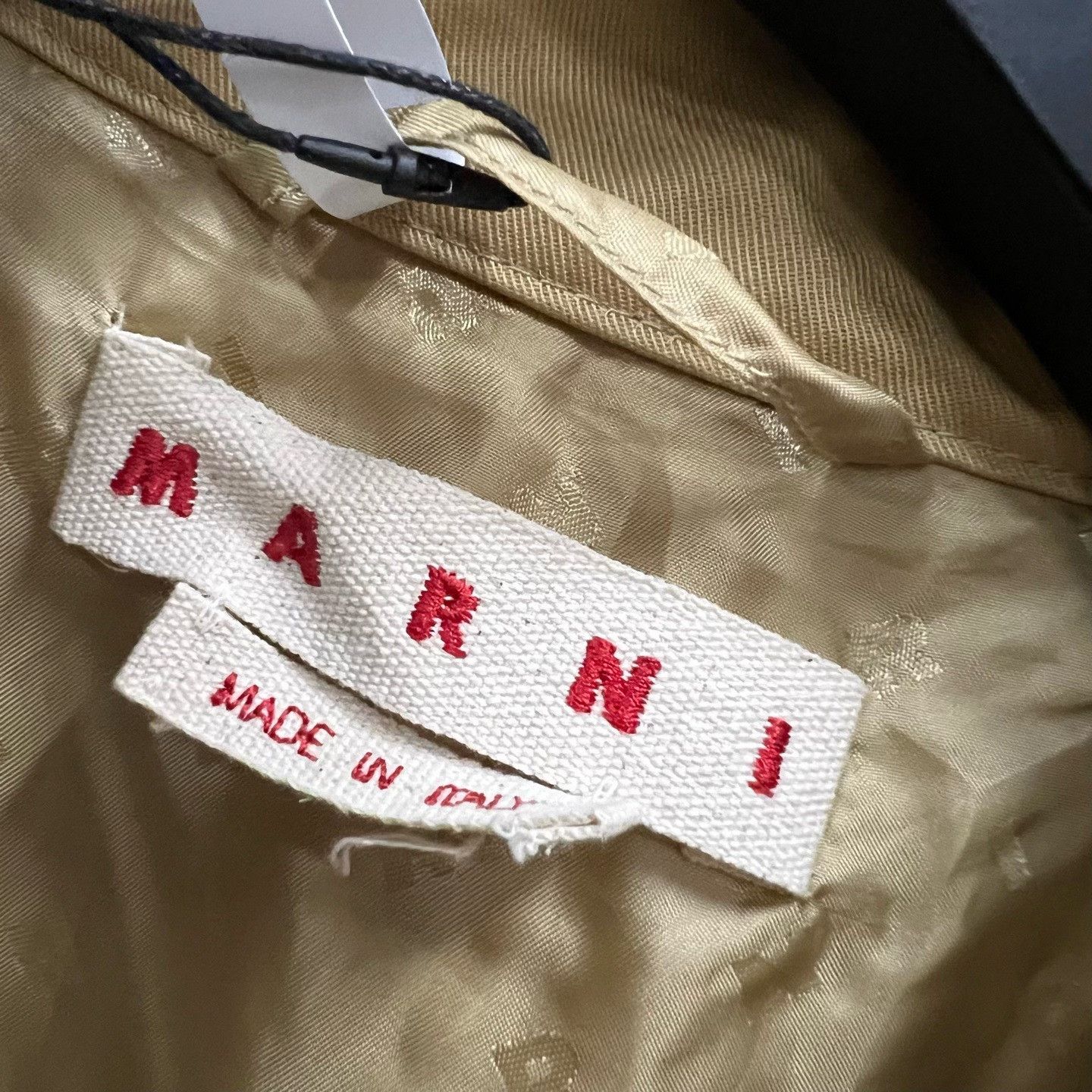 Marni Marni Retro Embroidered Beige Light Jacket m Men Size US M / EU 48-50 / 2 - 4 Thumbnail