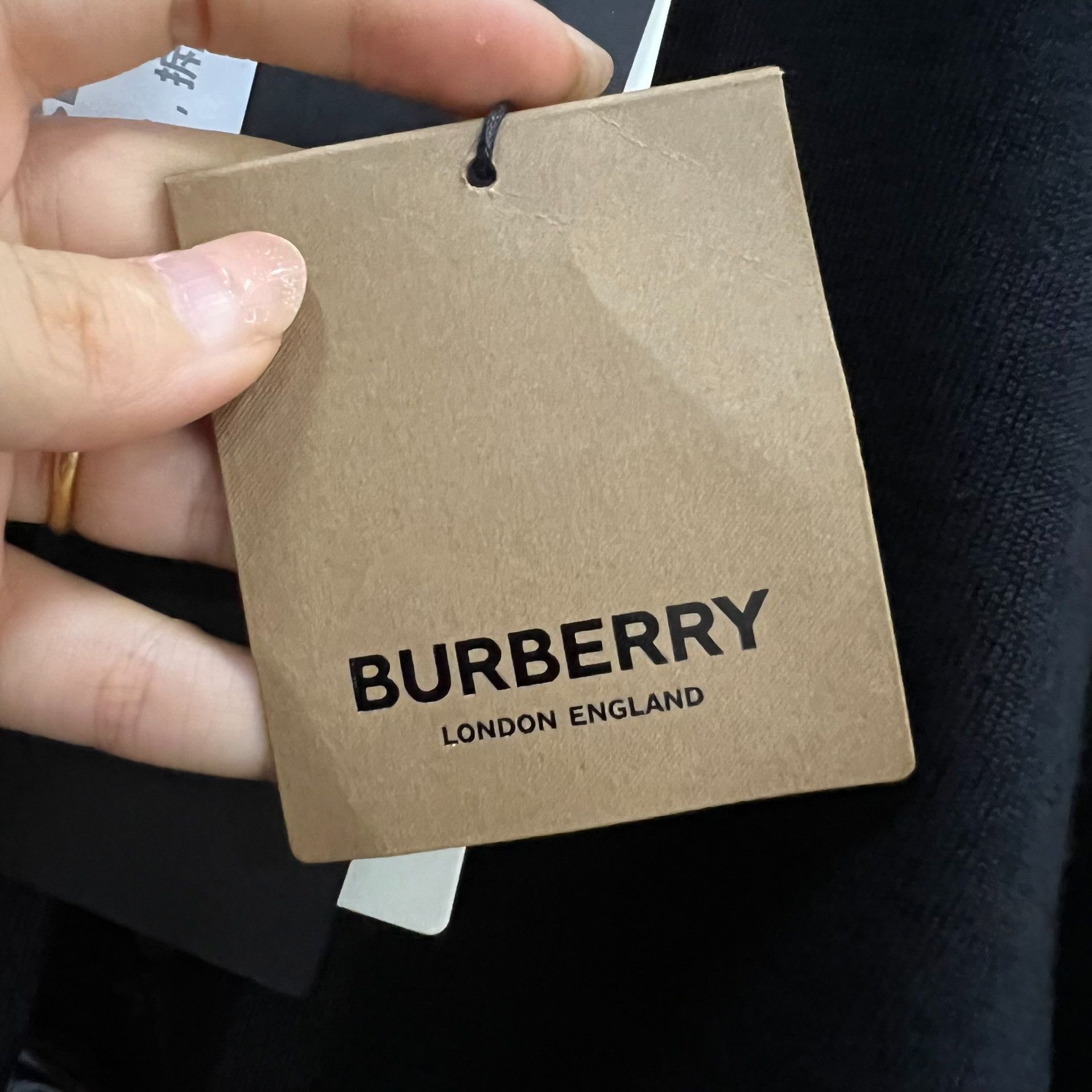 Burberry Burberry Knit Embroidered Black T-Shirt l Men Size US L / EU 52-54 / 3 - 5 Thumbnail