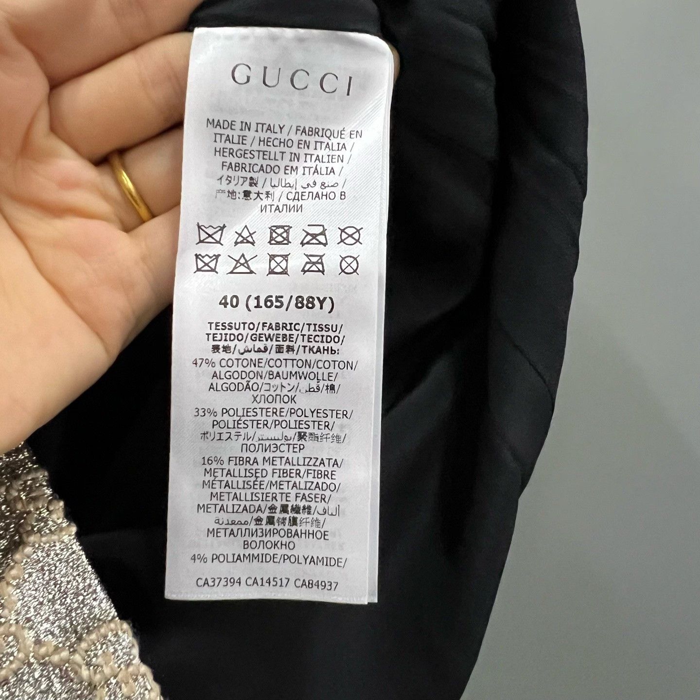 Gucci Gucci Silver Dress it_36 Women Size XS / US 0-2 / IT 36-38 - 5 Thumbnail