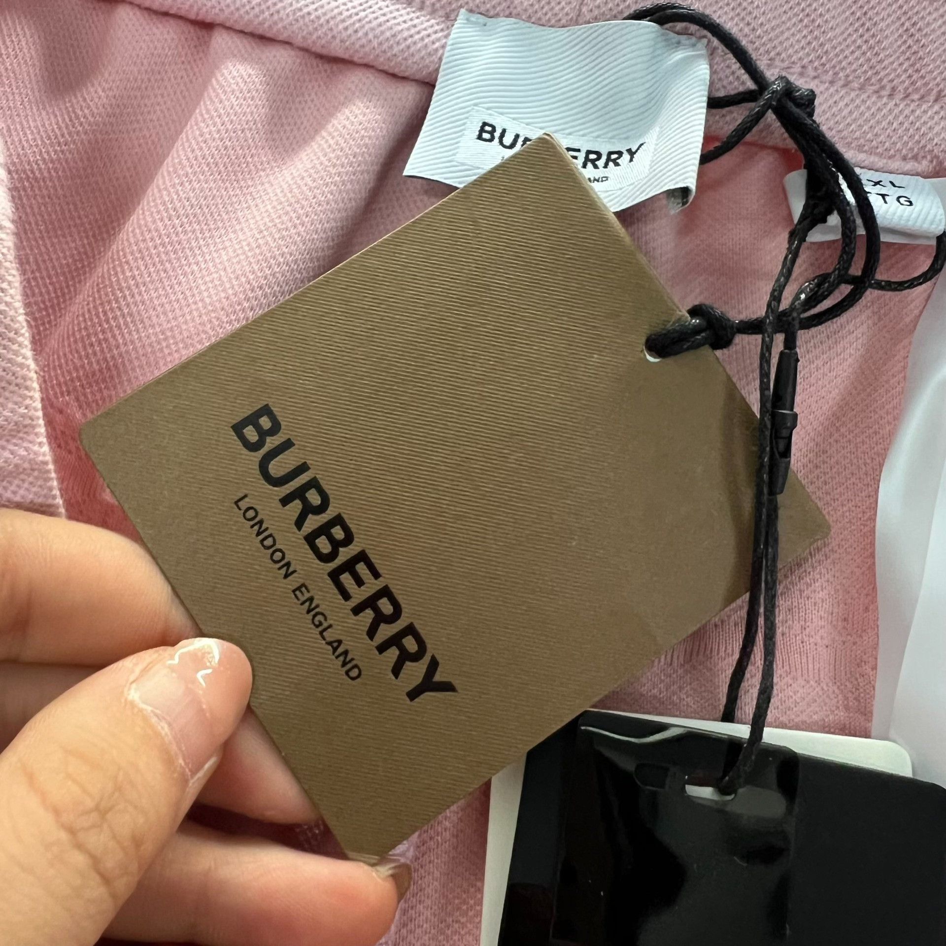 Burberry Burberry Printed Pink Pants 30 Women Size 30" / US 8 / IT 44 - 4 Thumbnail