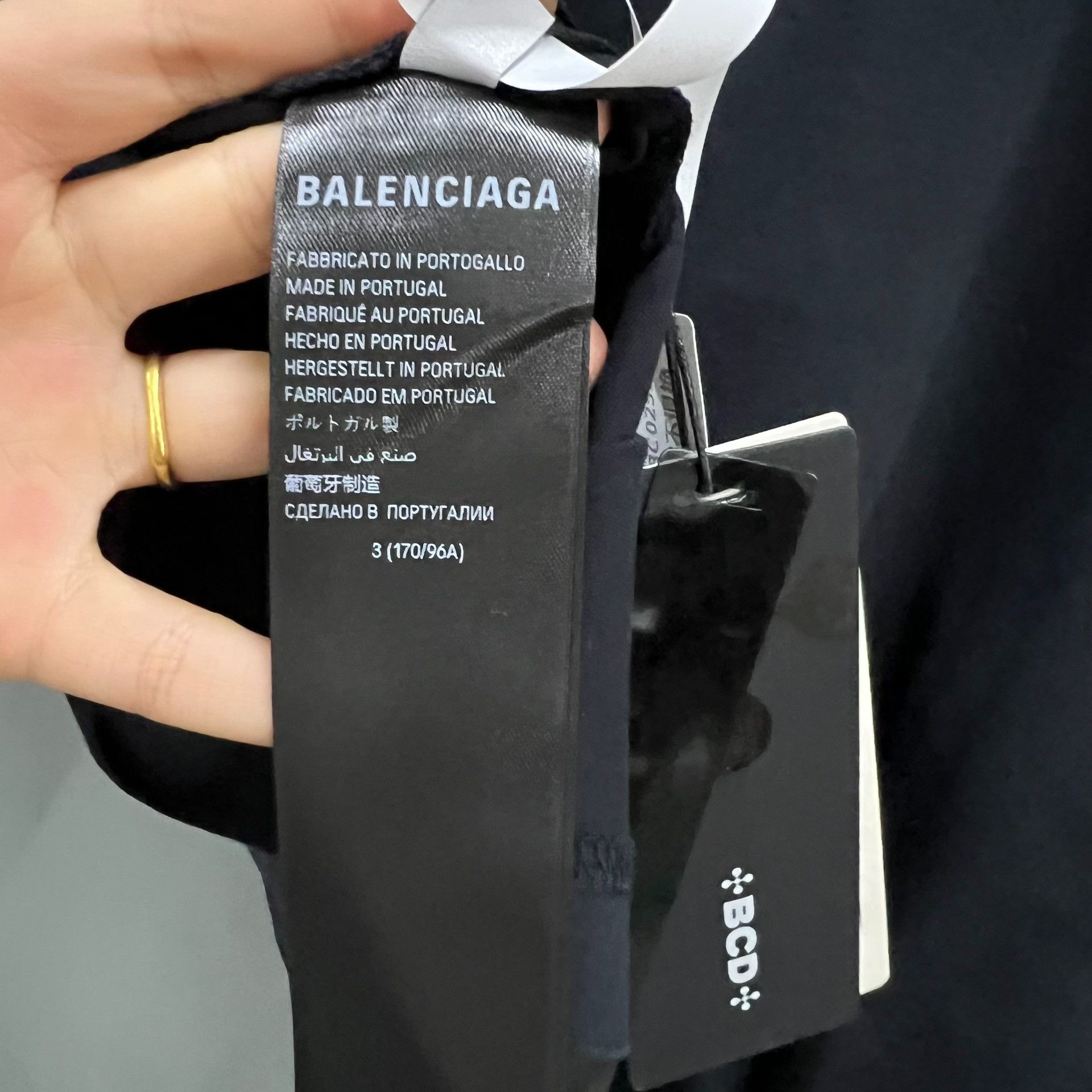 Balenciaga Balenciaga Limited Black T-Shirt xxl Men Size US XXL / EU 58 / 5 - 5 Thumbnail