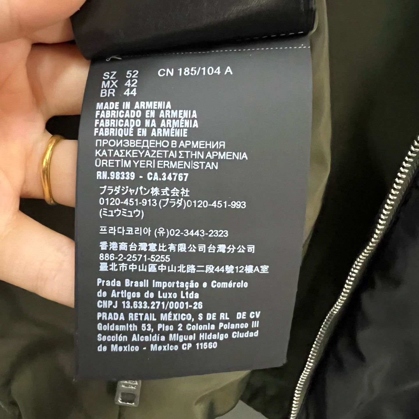 Prada Prada Heavy Coat l Men Size US L / EU 52-54 / 3 - 6 Thumbnail