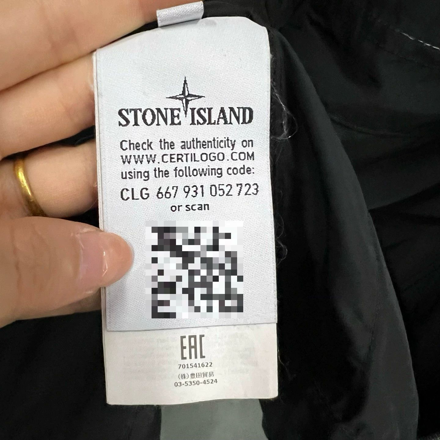 Stone Island Stone Island Black Light Jacket l Men Size US L / EU 52-54 / 3 - 4 Thumbnail