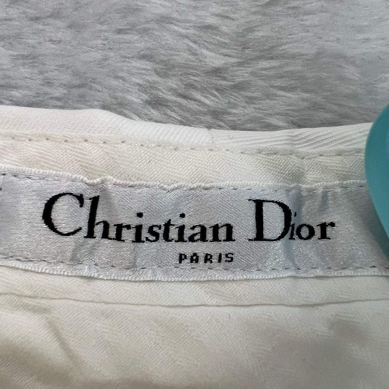 Dior Dior Wide-Leg White Pants 34 Women Size 34" / US 12 / IT 48 - 3 Thumbnail