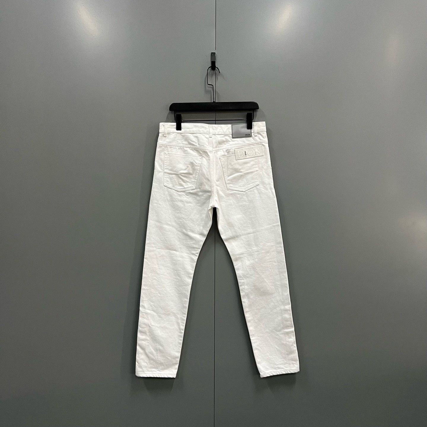 Dior Dior Denim White Denim Jeans 31 Men Size US 31 - 2 Thumbnail