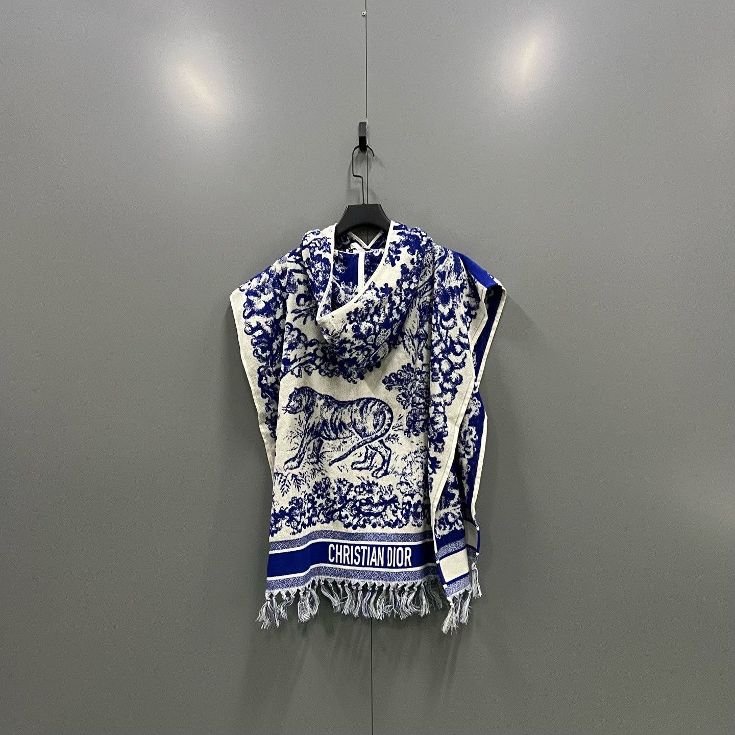 Dior Dior Printed Blue Scarf one size Men Size ONE SIZE - 2 Thumbnail