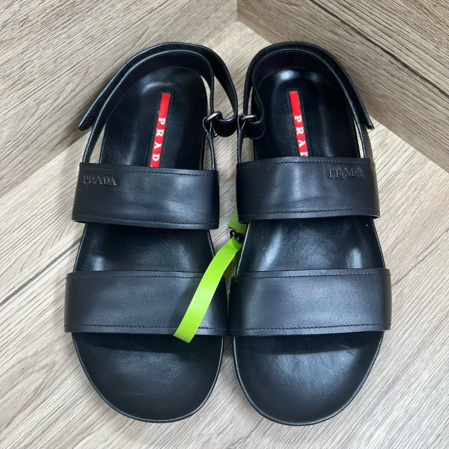 Prada Prada Black Sandals 7 Men Size US 7 / EU 40 - 2 Thumbnail