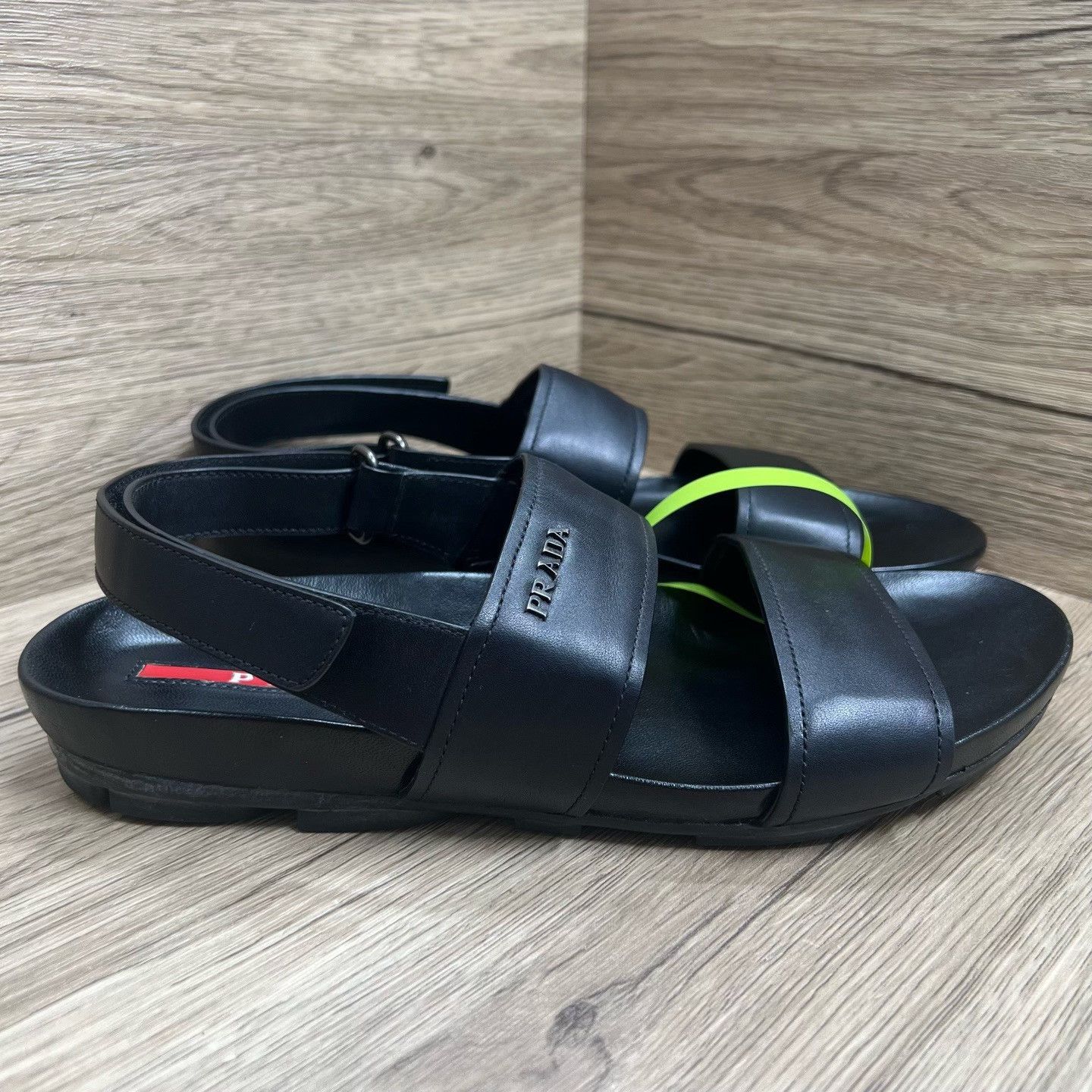Prada Prada Black Sandals 7 Men Size US 7 / EU 40 - 3 Thumbnail