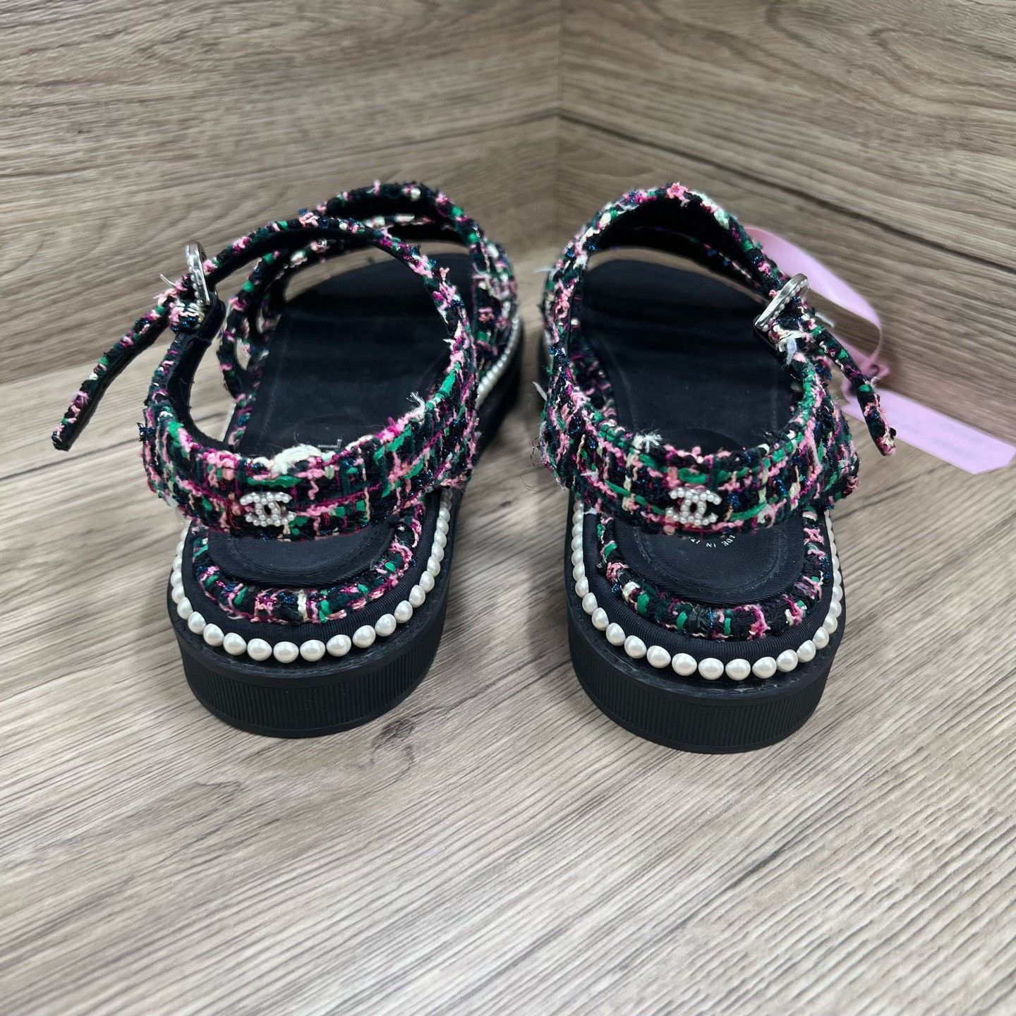 Chanel Chanel Knit Sandals us_9 Women Size US 9 / IT 39 - 4 Thumbnail