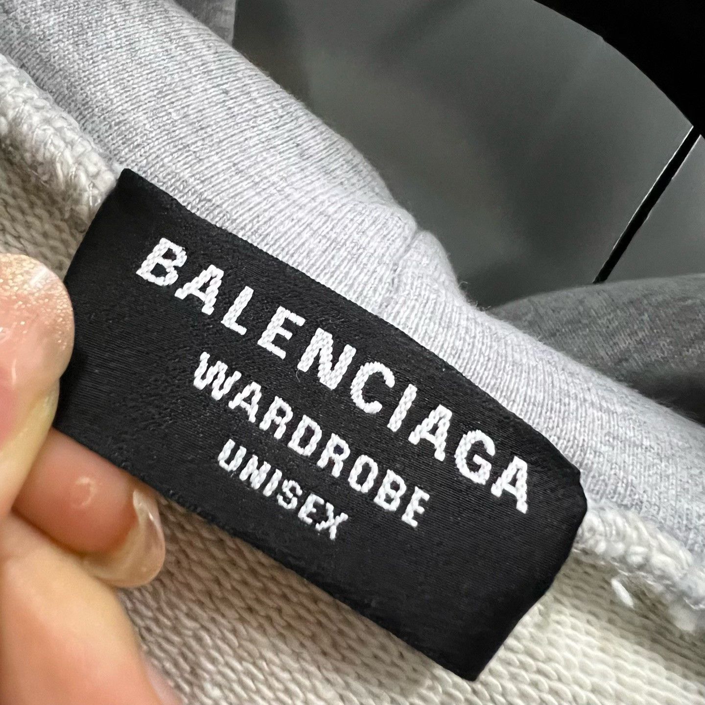 Balenciaga Balenciaga Retro Gray Hoodie l Men Size US L / EU 52-54 / 3 - 2 Thumbnail