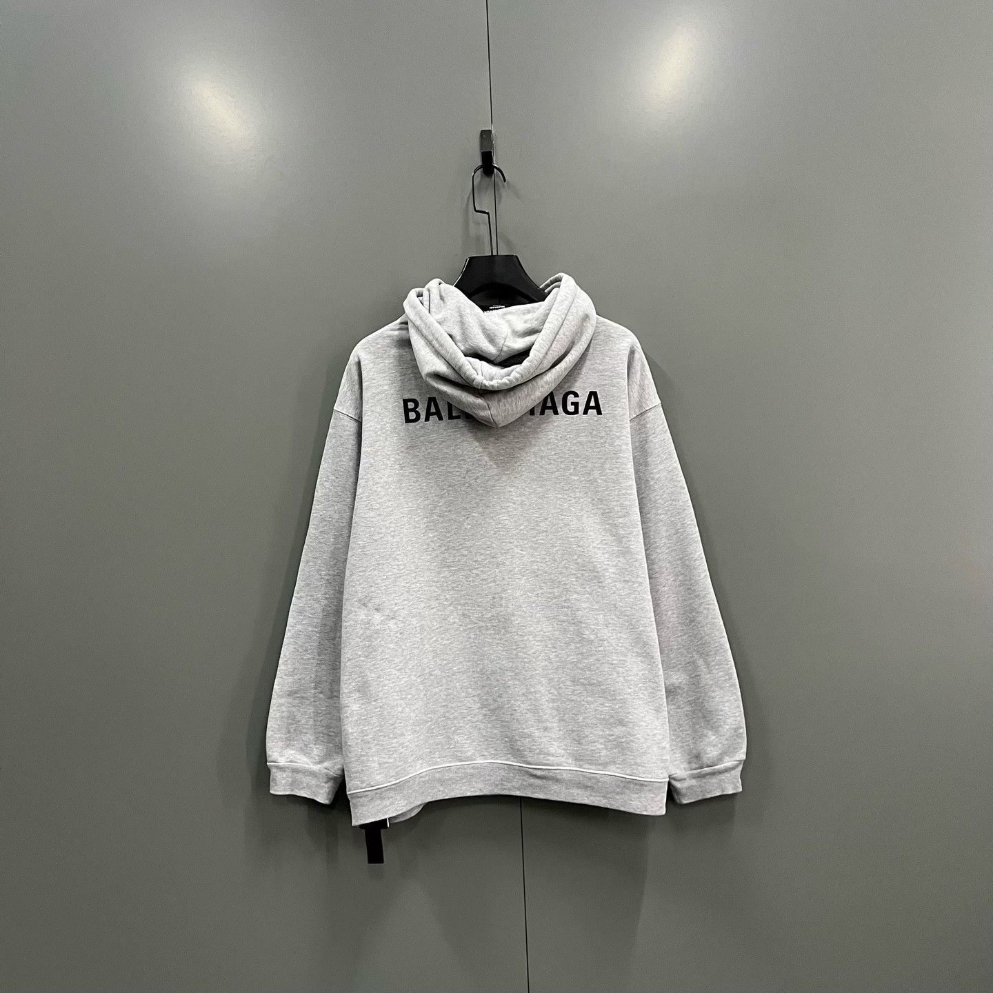 Balenciaga Balenciaga Retro Gray Hoodie l Men Size US L / EU 52-54 / 3 - 3 Thumbnail