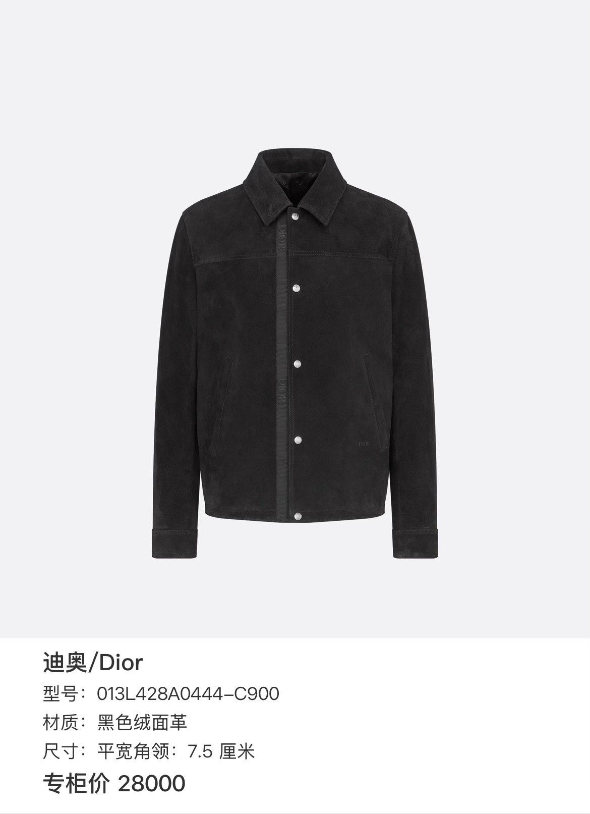 Dior Dior Suede Light Jacket s Men Size US S / EU 44-46 / 1 - 7 Thumbnail