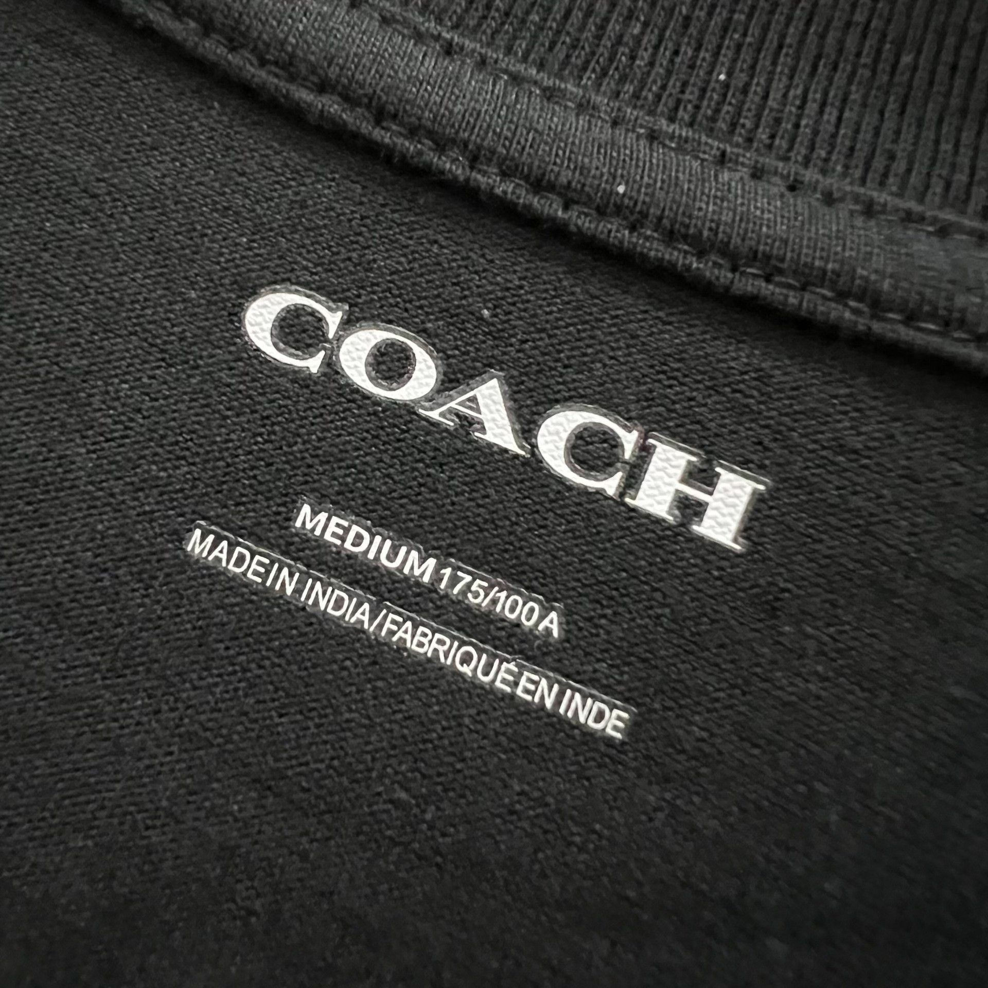 Coach Coach Retro Printed Black T-Shirt m Men Size US M / EU 48-50 / 2 - 2 Thumbnail