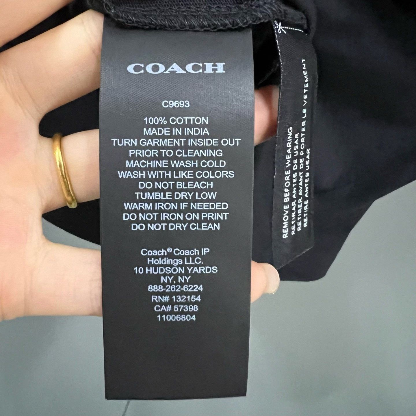 Coach Coach Retro Printed Black T-Shirt m Men Size US M / EU 48-50 / 2 - 4 Thumbnail