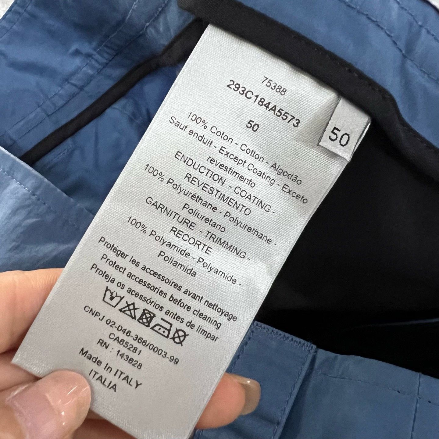 Dior Dior Cargo Blue Casual Pants 44 Men Size US 44 / EU 60 - 4 Thumbnail