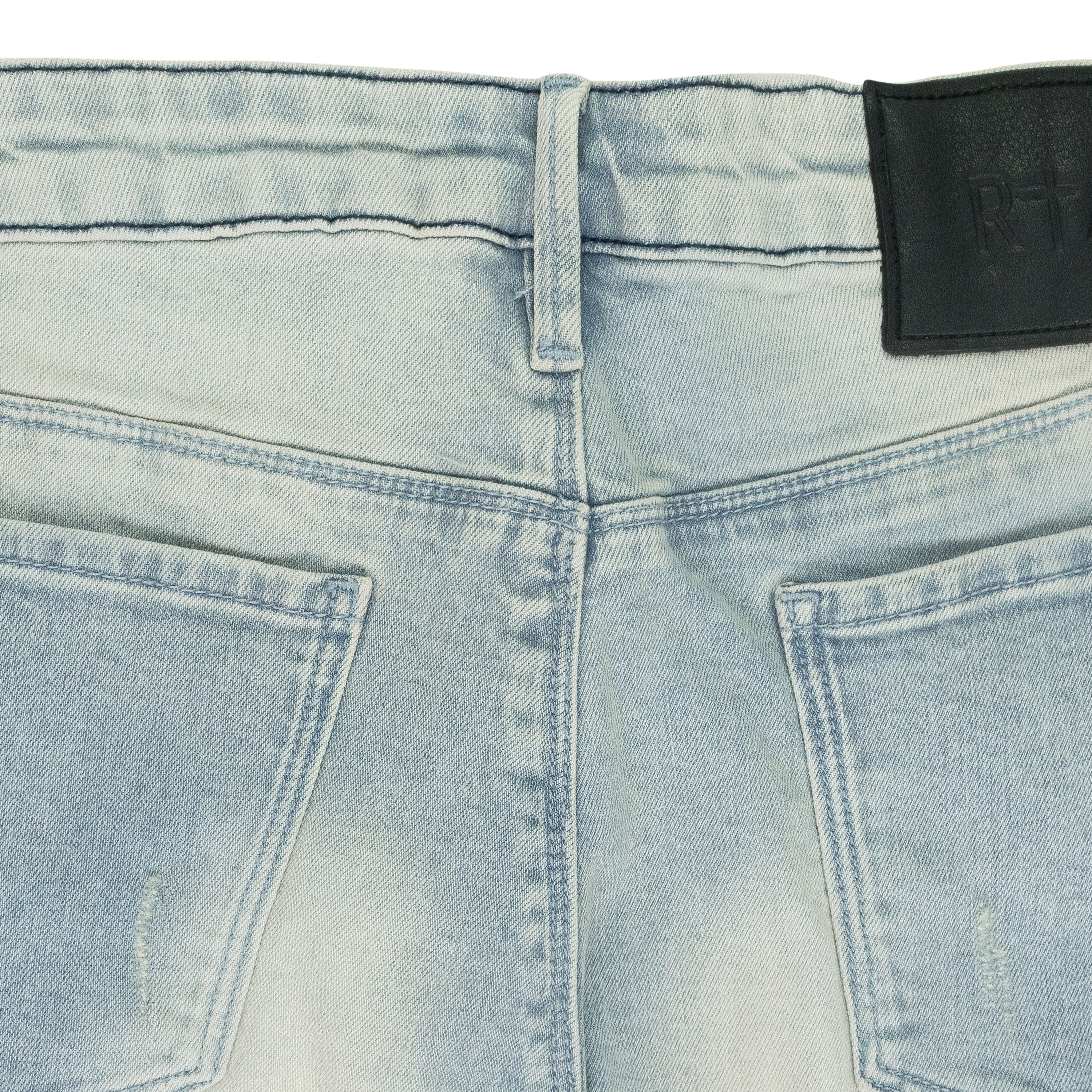 Rta Rta Blue Distressed Denim SIZE 36 Size US 36 / EU 52 - 4 Thumbnail
