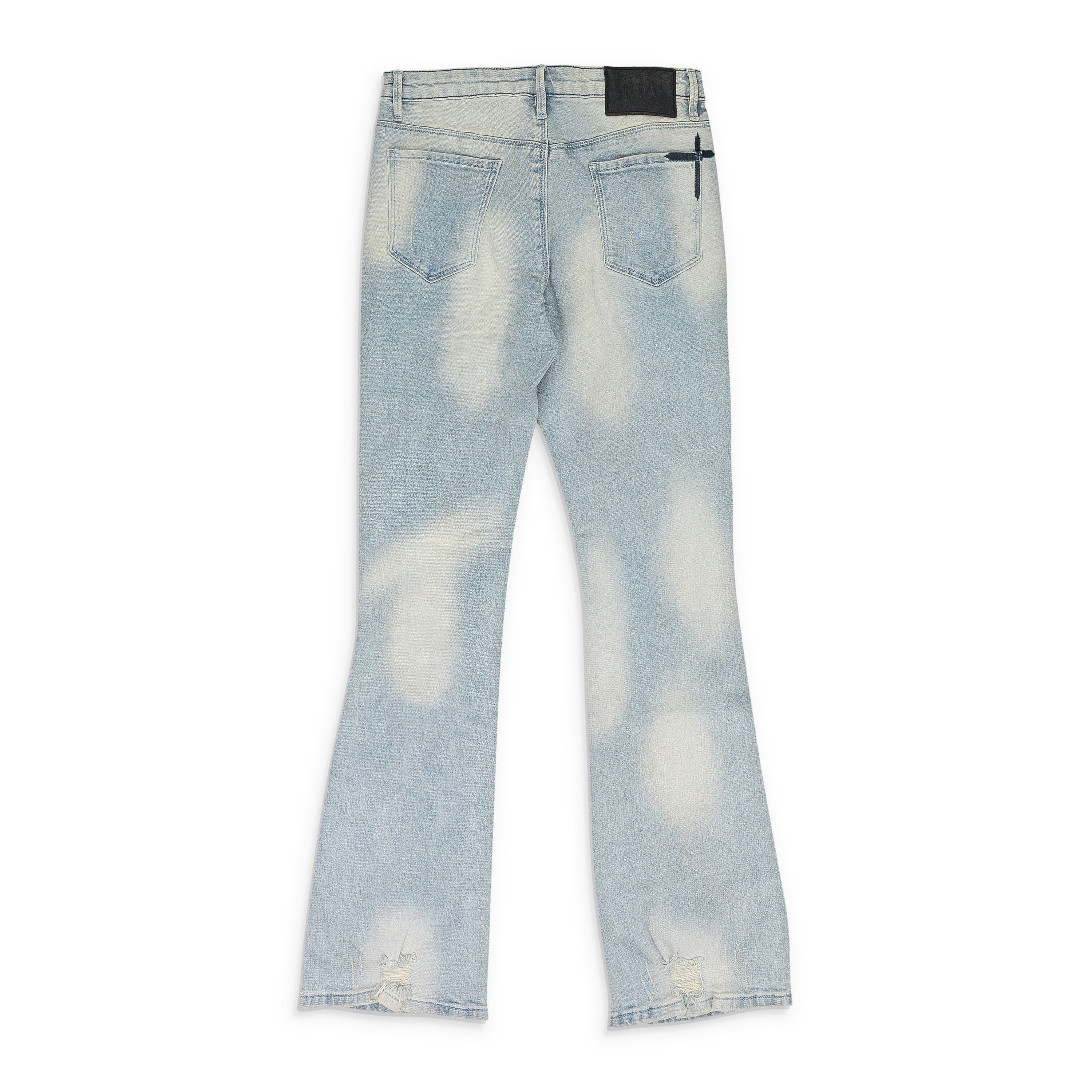 Rta Rta Blue Distressed Denim SIZE 36 Size US 36 / EU 52 - 2 Thumbnail