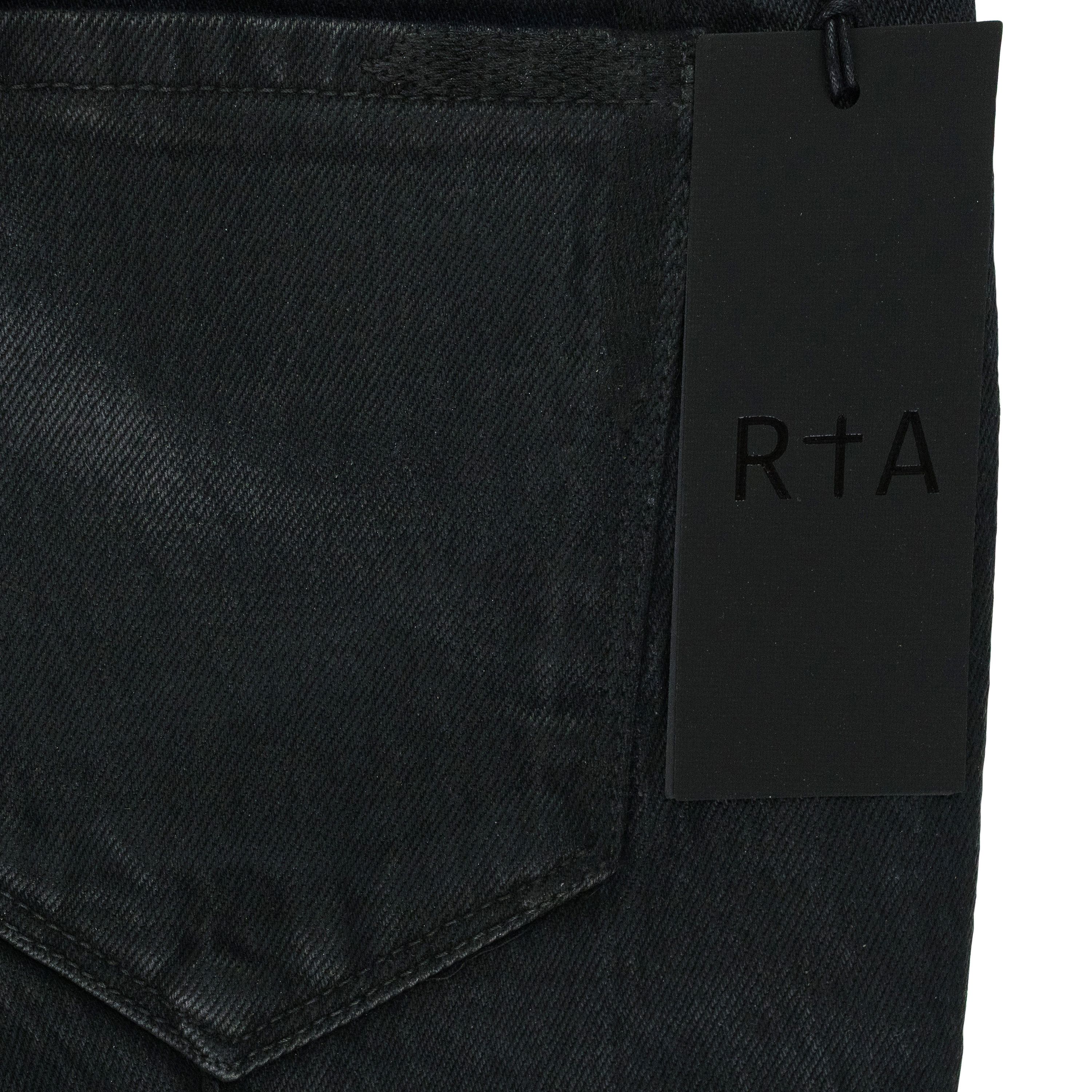 Rta Rta Dark Blue Waxed Denim SIZE 34 Size US 34 / EU 50 - 4 Thumbnail