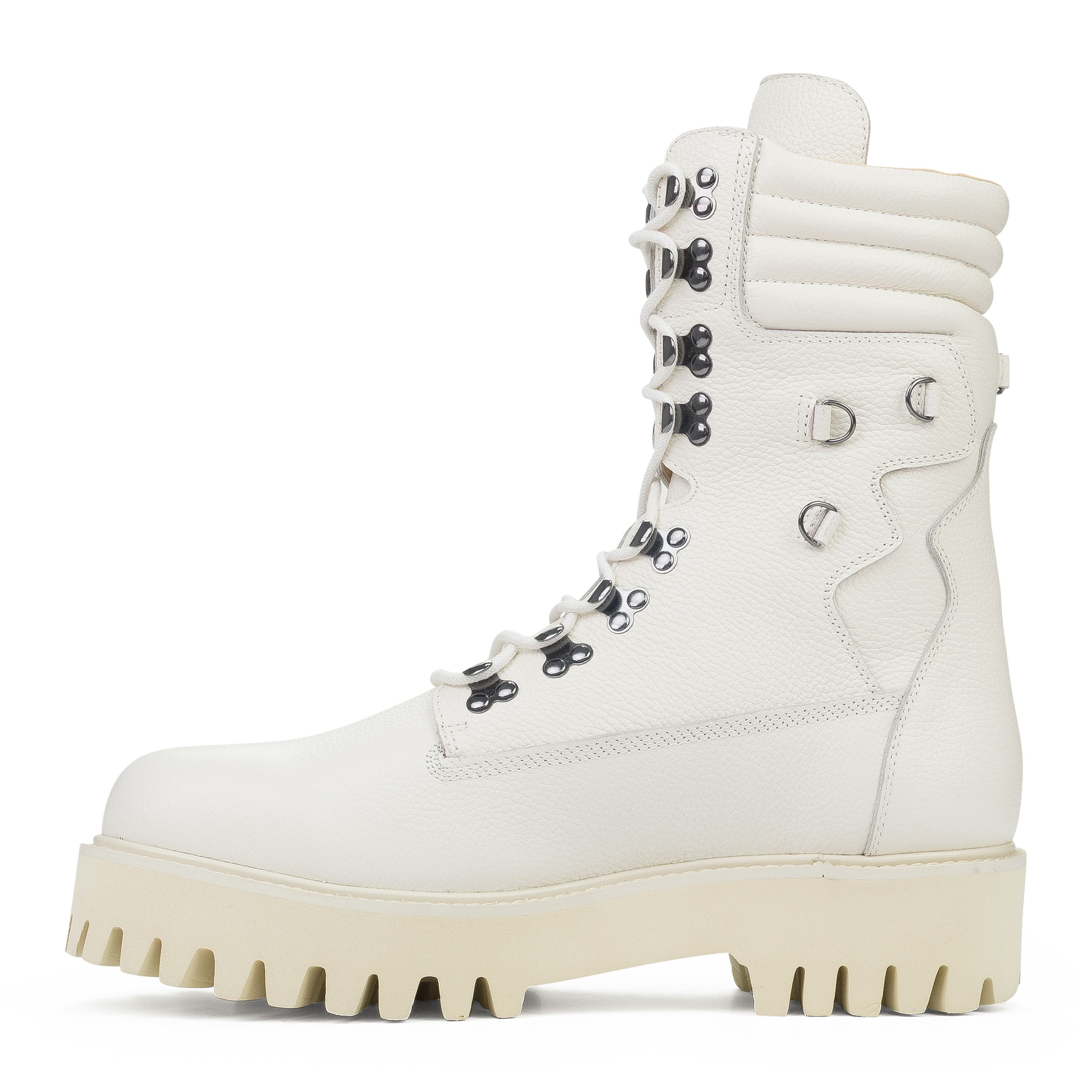 Who Decides War Who Decides War IVORY FIELD BOOTS SIZE 8 Size US 8 / EU 41 - 2 Thumbnail
