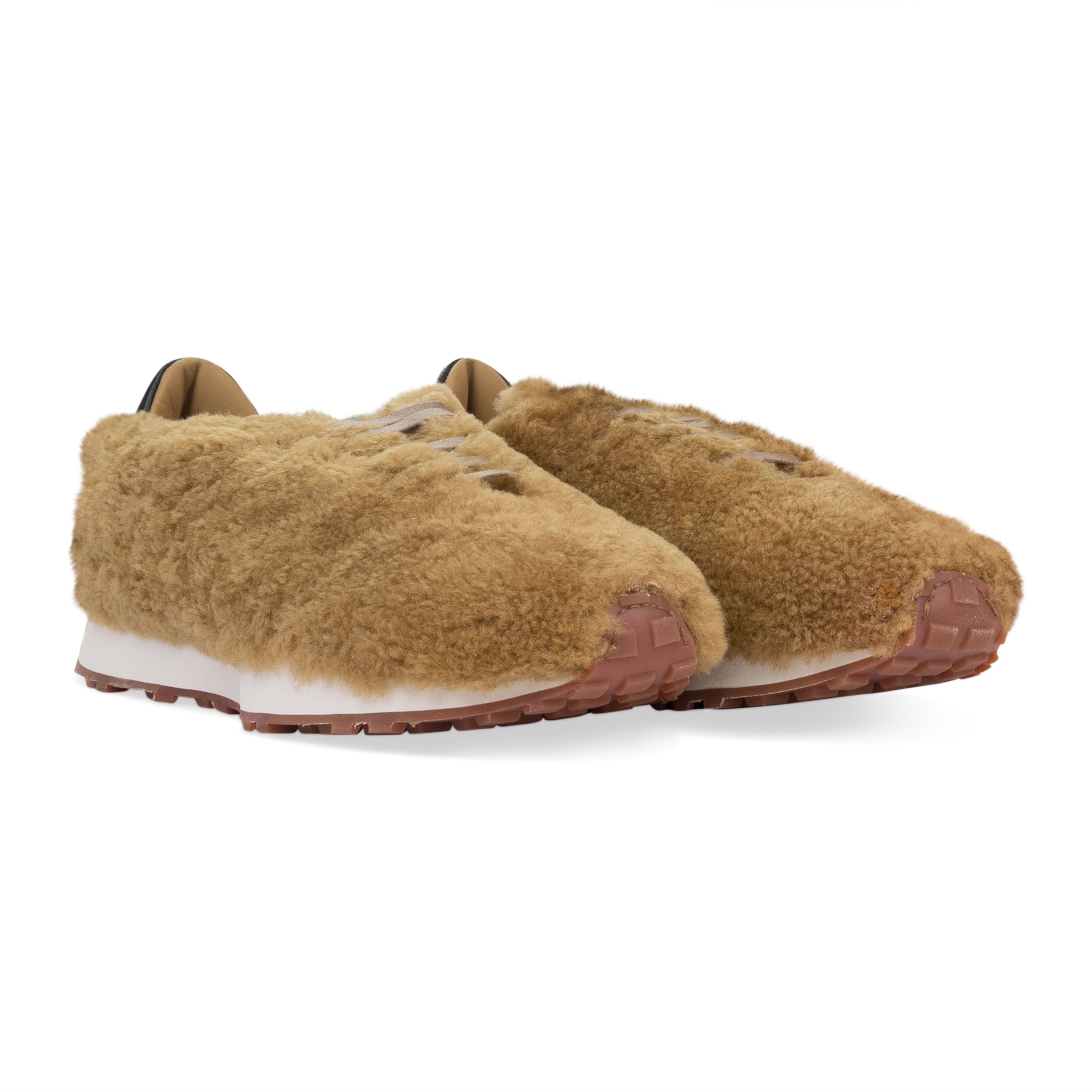 Rhude Rhude TAN SHERPA RHUNNER SNEAKERS SIZE 9 Size US 9 / EU 42 - 5 Thumbnail