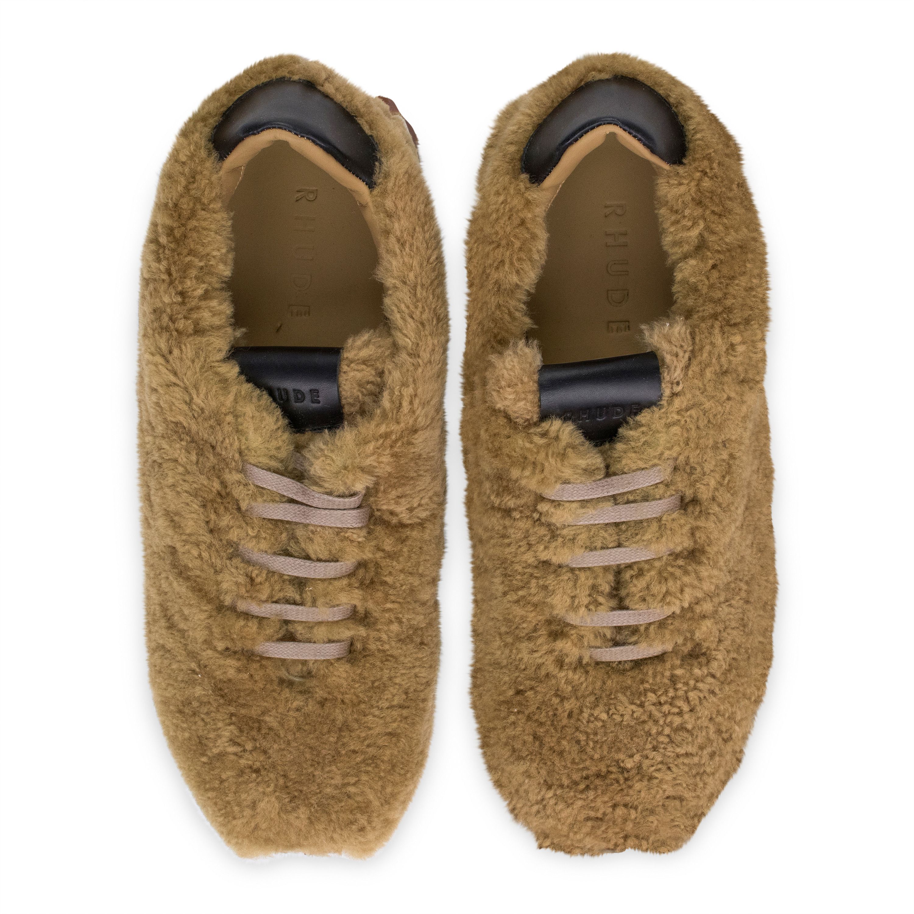 Rhude Rhude TAN SHERPA RHUNNER SNEAKERS SIZE 9 Size US 9 / EU 42 - 4 Thumbnail